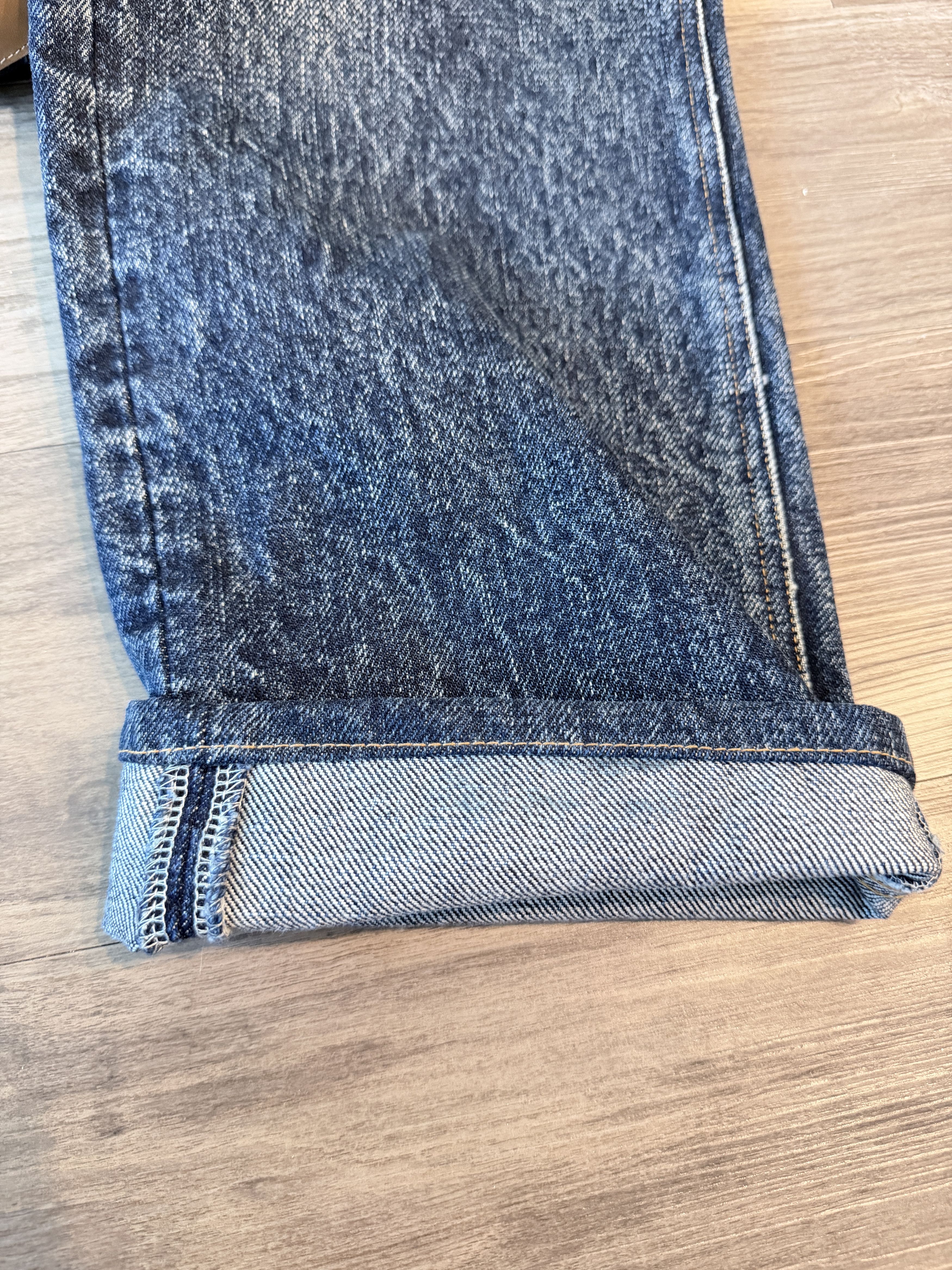 Balenciaga Balenciaga Made in Japan Heavyweight Garde-Robe Denim Jeans Size US 30 / EU 46 - 8 Thumbnail