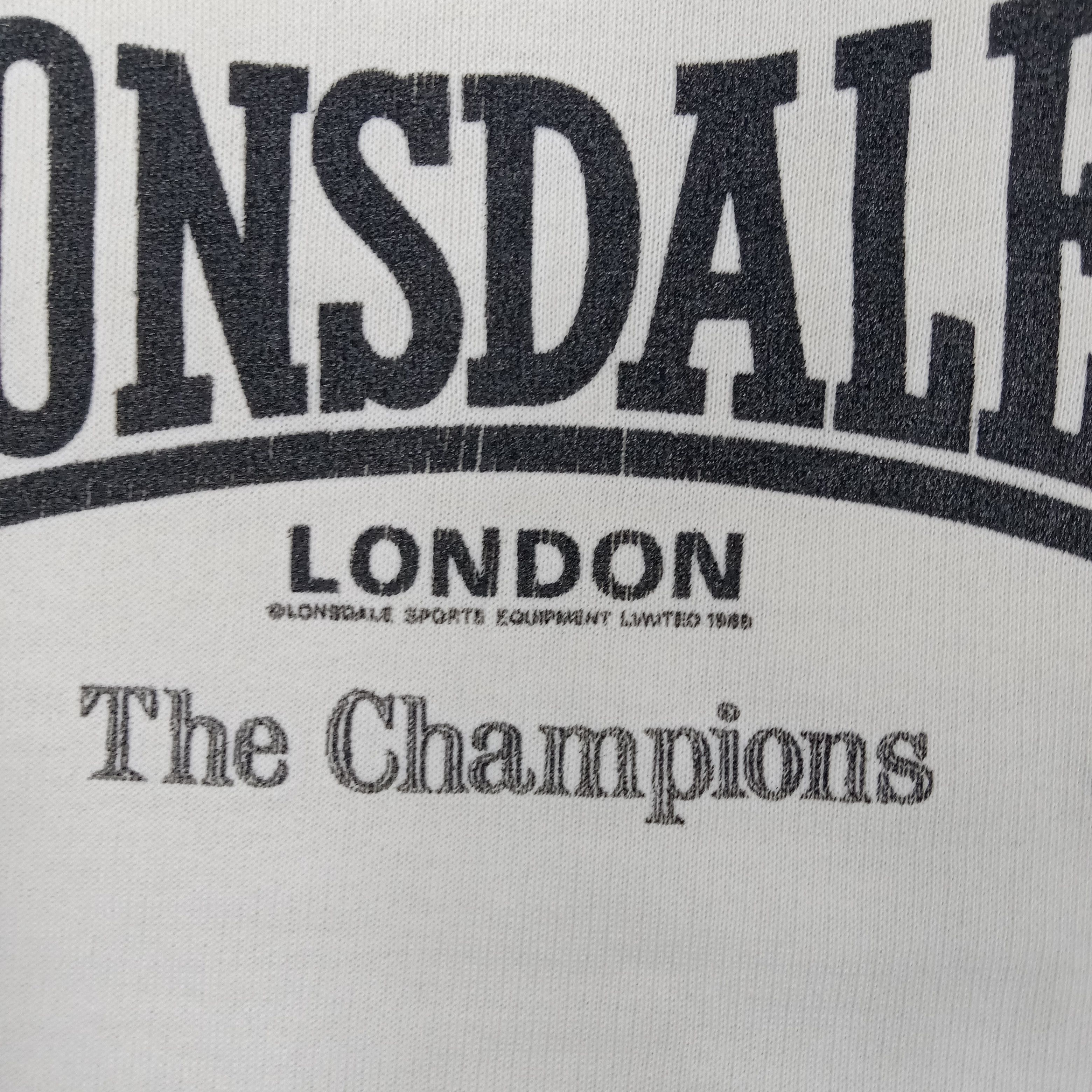 Lonsdale Lonsdale London The Champion England Sweatshirt Size US L / EU 52-54 / 3 - 3 Thumbnail