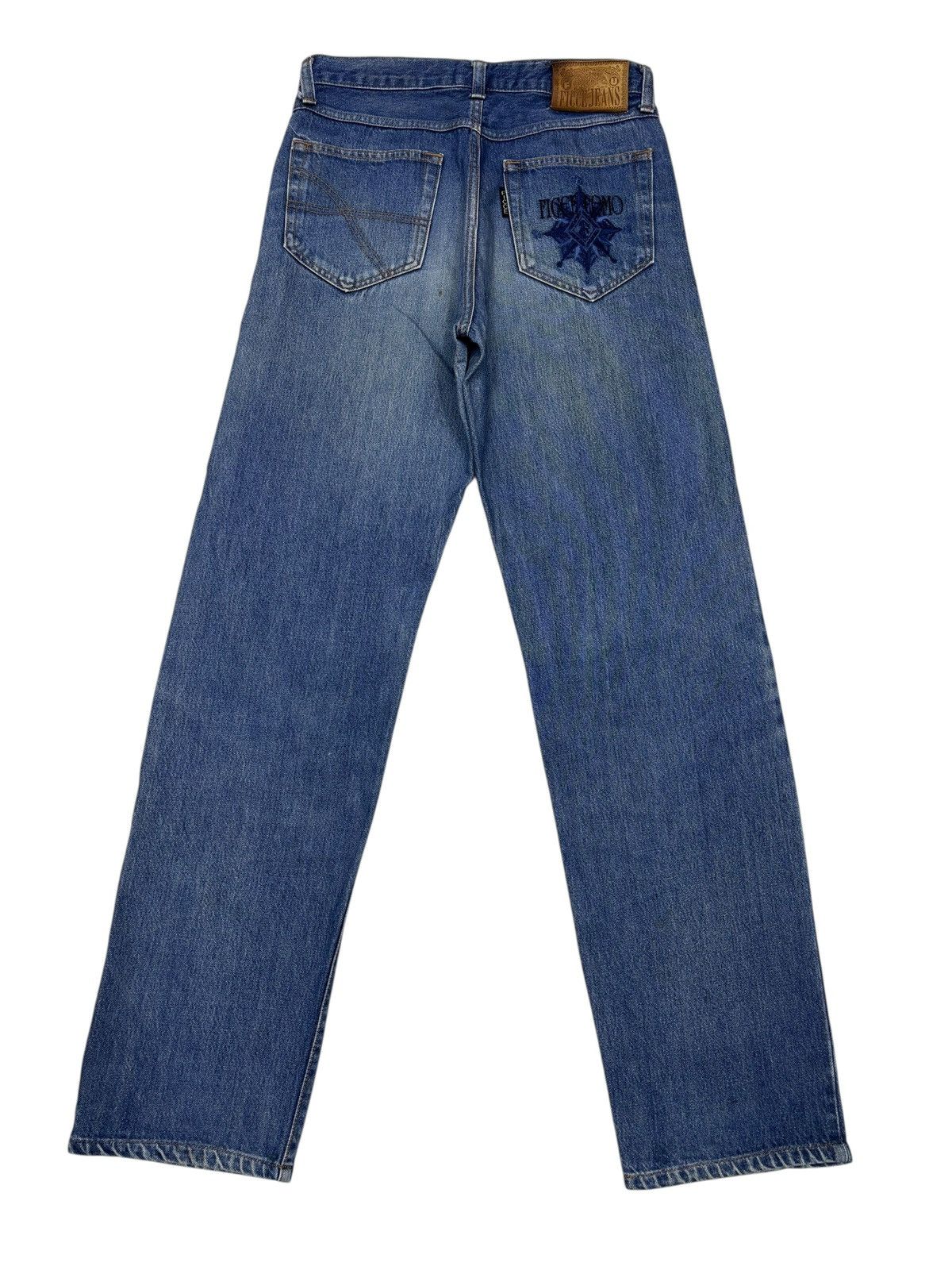 Yoshiyuki Konishi Yoshiyuki Konishi Ficce Uomo Wide Straight Leg Denim Jeans Size US 32 / EU 48 - 8 Thumbnail