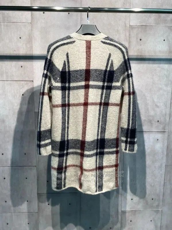 Max Mara MaxMara Beige Wool Blend Long Sleeve Cardigan . Size M / US 6-8 / IT 42-44 - 3 Thumbnail