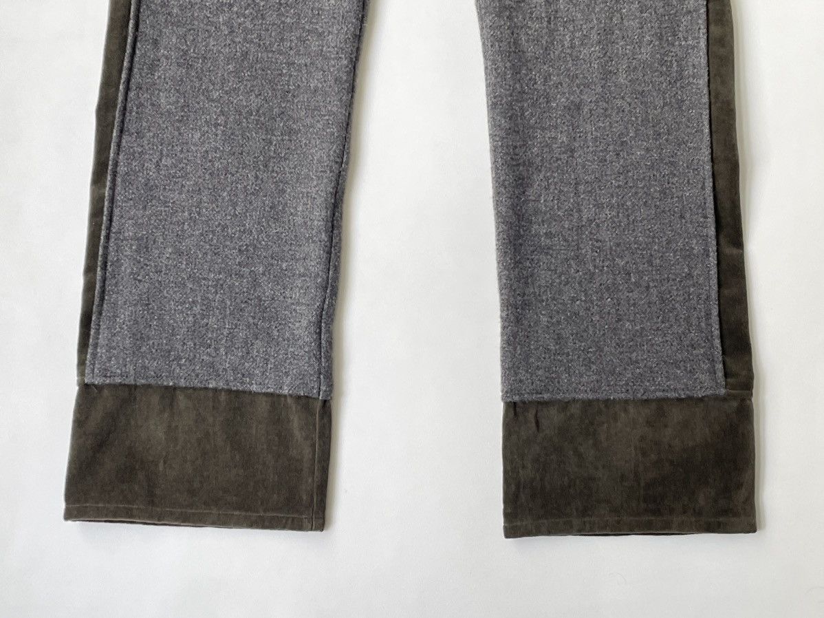 Comme des Garcons A/W 06 Velvet + Wool Panelled Trousers Size US 36 / EU 52 - 6 Thumbnail