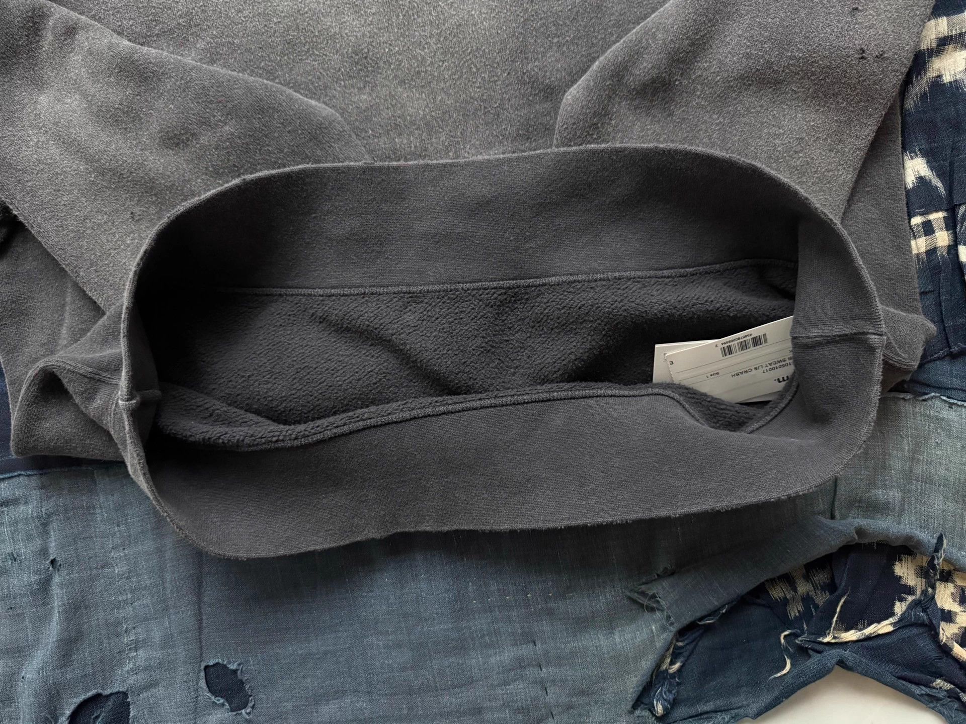 Visvim VISVIM 25SS FIL JUMBO SB L/S SWEAT CRASH blk 1 Size US S / EU 44-46 / 1 - 8 Thumbnail