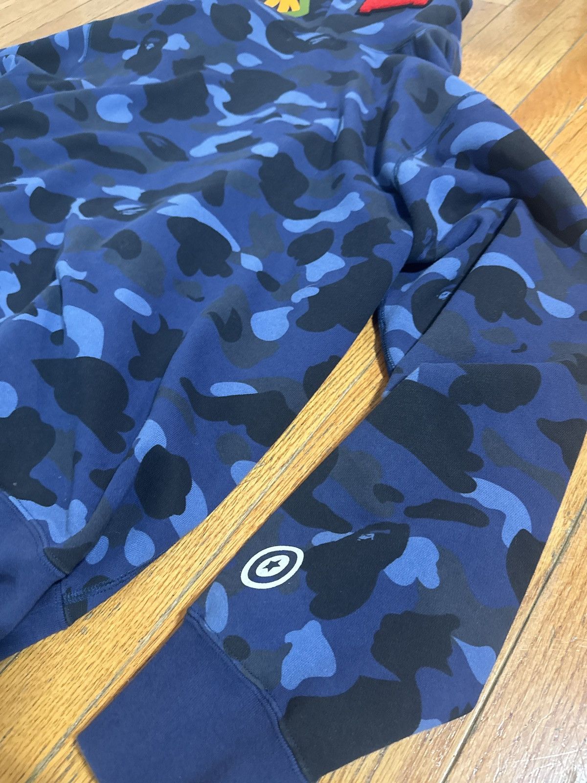 Bape Color Camo Shark Full Zip Hoodie Size US XXL / EU 58 / 5 - 6 Thumbnail