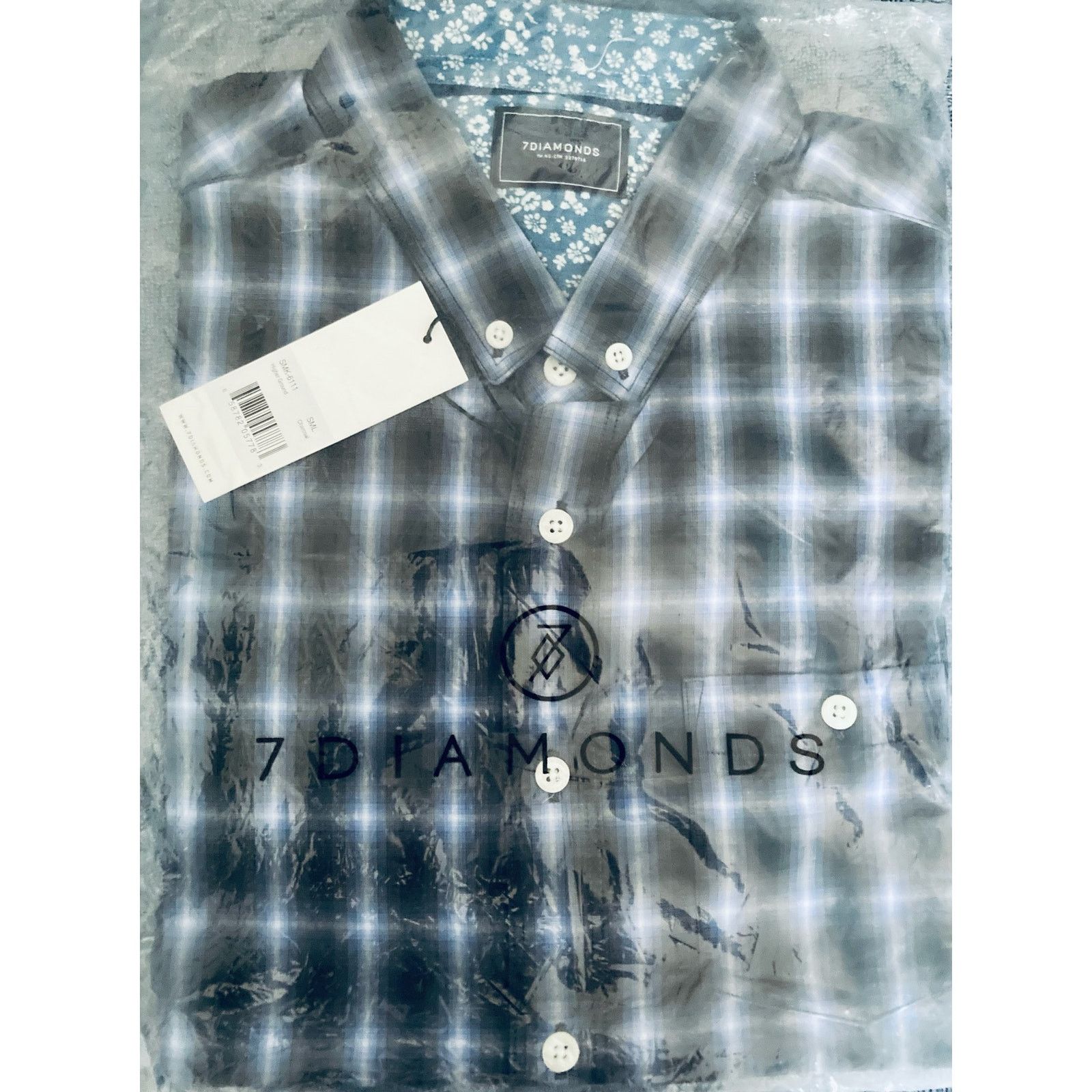 7Diamonds 7 Diamonds Higher Ground Button Down Casual Shirt Small Size US S / EU 44-46 / 1 - 6 Thumbnail