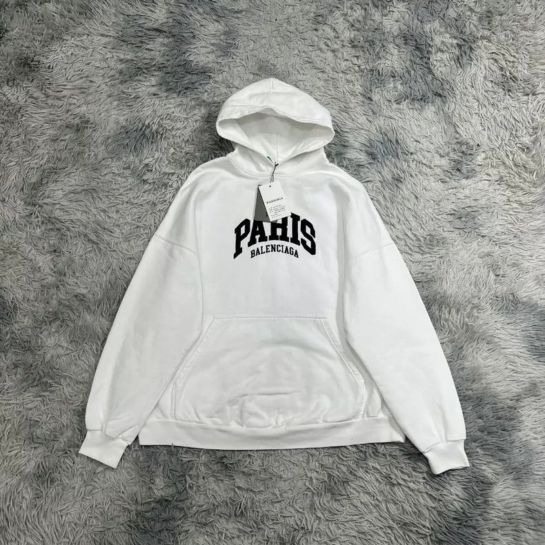 Balenciaga Balenciaga Color-block Logo monogrammed embroidered sweats Size US S / EU 44-46 / 1 - 1 Thumbnail