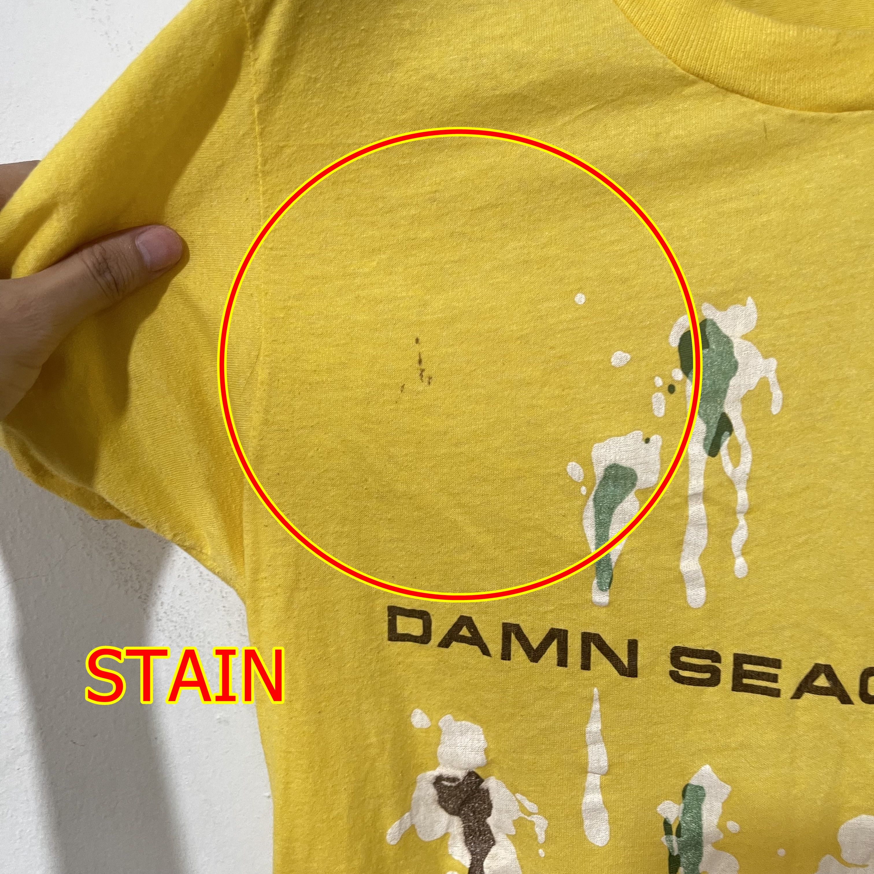 Vintage Vintage 80s Damn Seagulls T-Shirt Size US XS / EU 42 / 0 - 7 Thumbnail