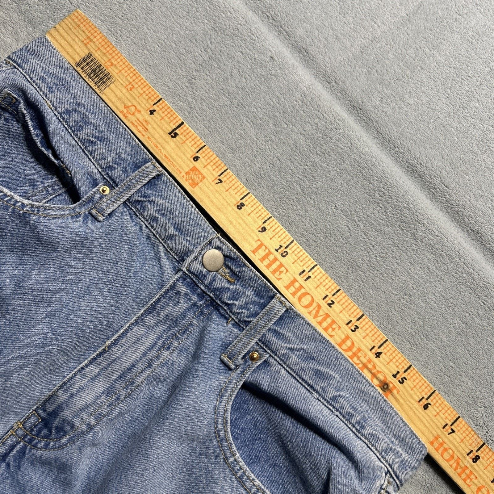 Levi's Beyond Baggy Jeans Womens 13 34x34 Wide Hamilton Raw Loose Size 34" / US 12 / IT 48 - 9 Thumbnail