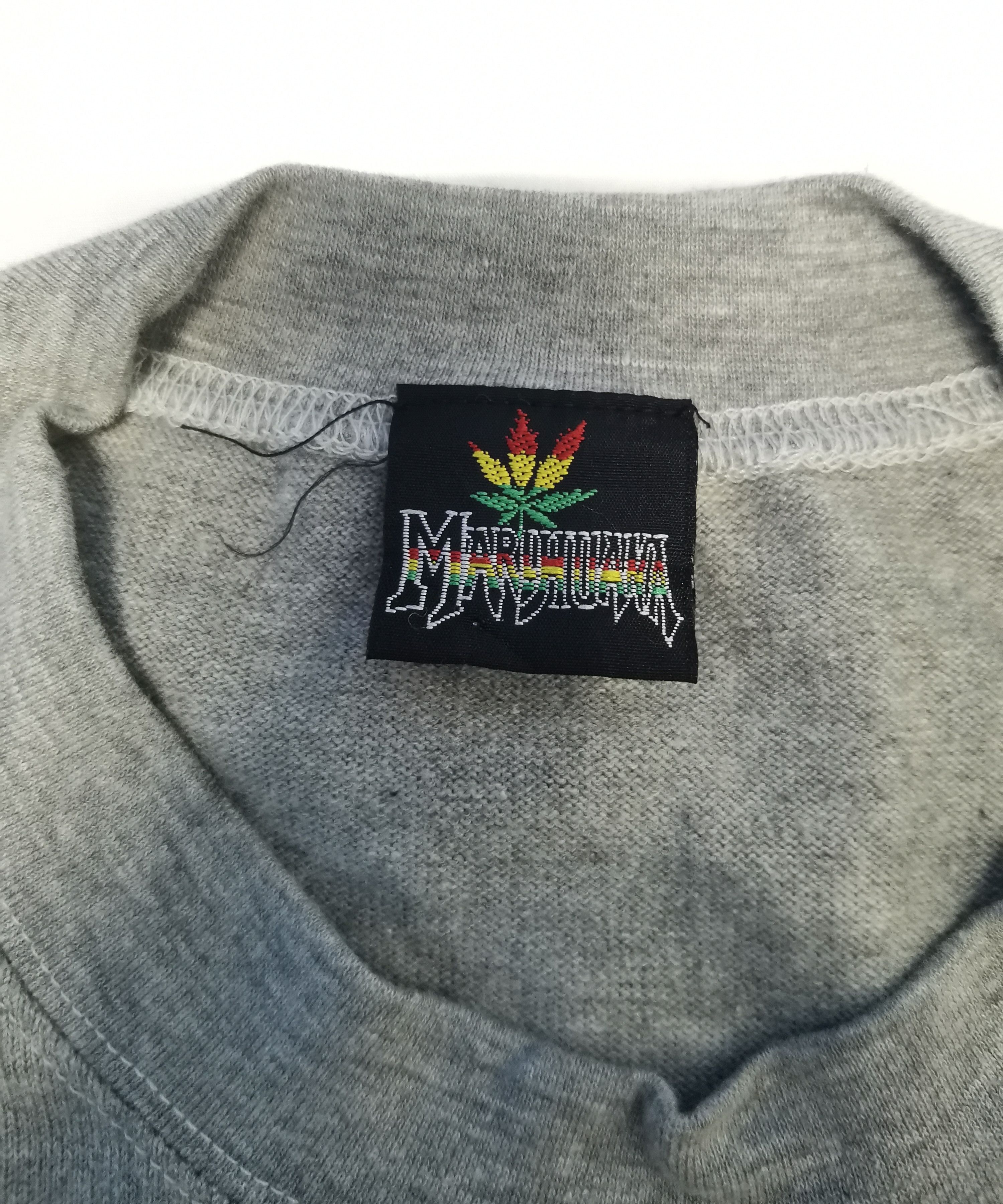 Rap Tees Vintage Marijuana Embroidered Logo Rap Tee Patchwork Rare Size US L / EU 52-54 / 3 - 3 Thumbnail