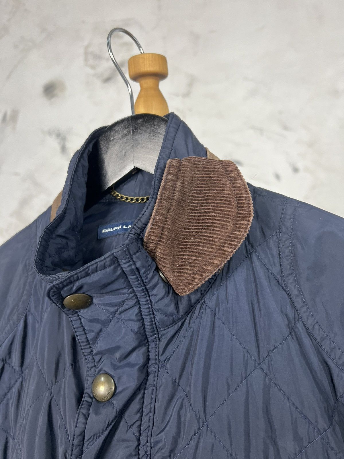 Ralph Lauren Polo Ralph Lauren Sport Blue Quilted Jacket Size L - XL Size XL / US 12-14 / IT 48-50 - 8 Thumbnail