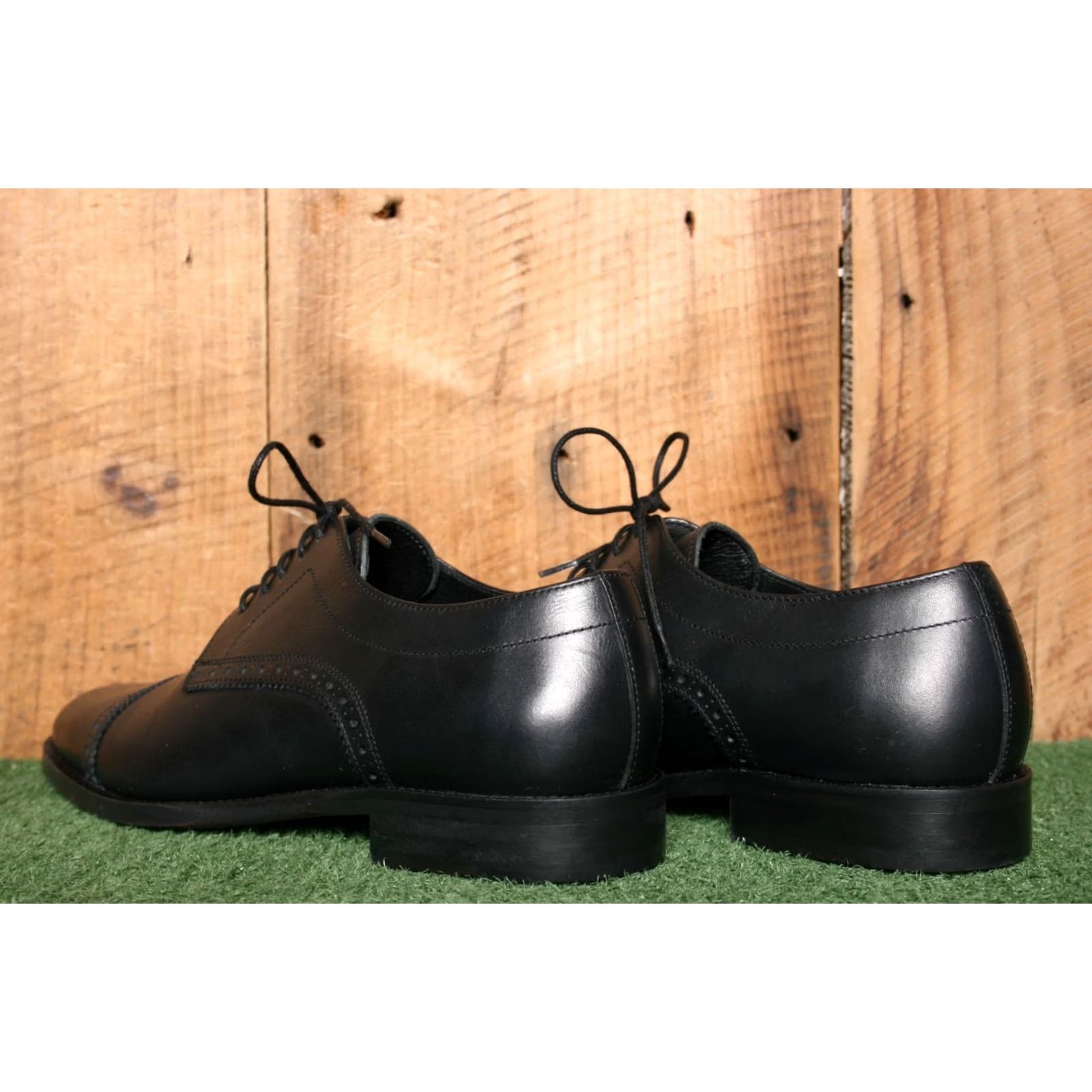 The Kooples VINTAGE The Kooples Black Leather Derby Shoes Cap Toe Mens 7-7.5 40 Leather Derby Shoes Men Black 40US 7-7.5 US 7-7.5 Mens Shoes Derby Cap Toe Size ONE SIZE - 3 Thumbnail