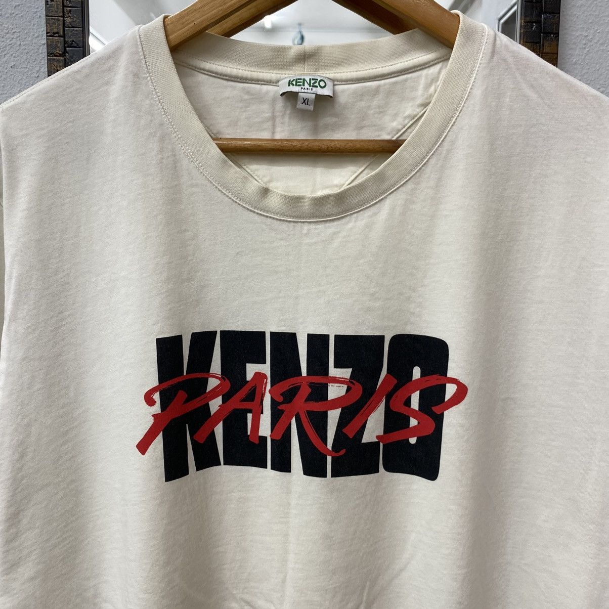 Kenzo KENZO PARIS Akira Font Style Graphic Tee Size US XL / EU 56 / 4 - 2 Thumbnail