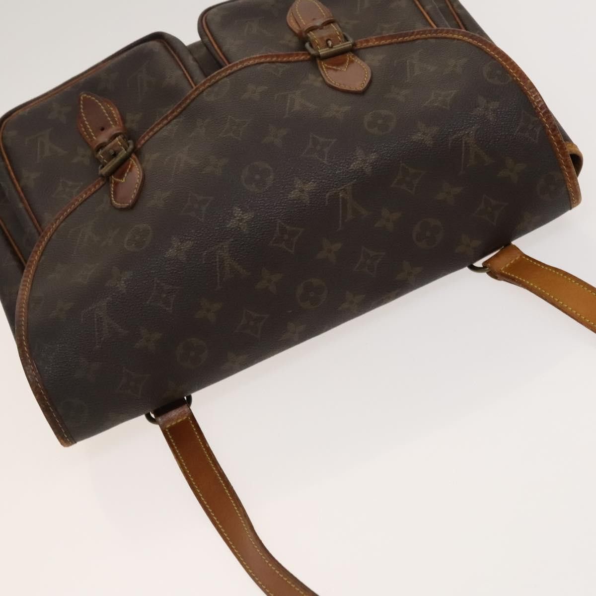 Louis Vuitton LOUIS VUITTON Monogram Gibeciere GM Shoulder Bag M42246 Size ONE SIZE - 6 Thumbnail