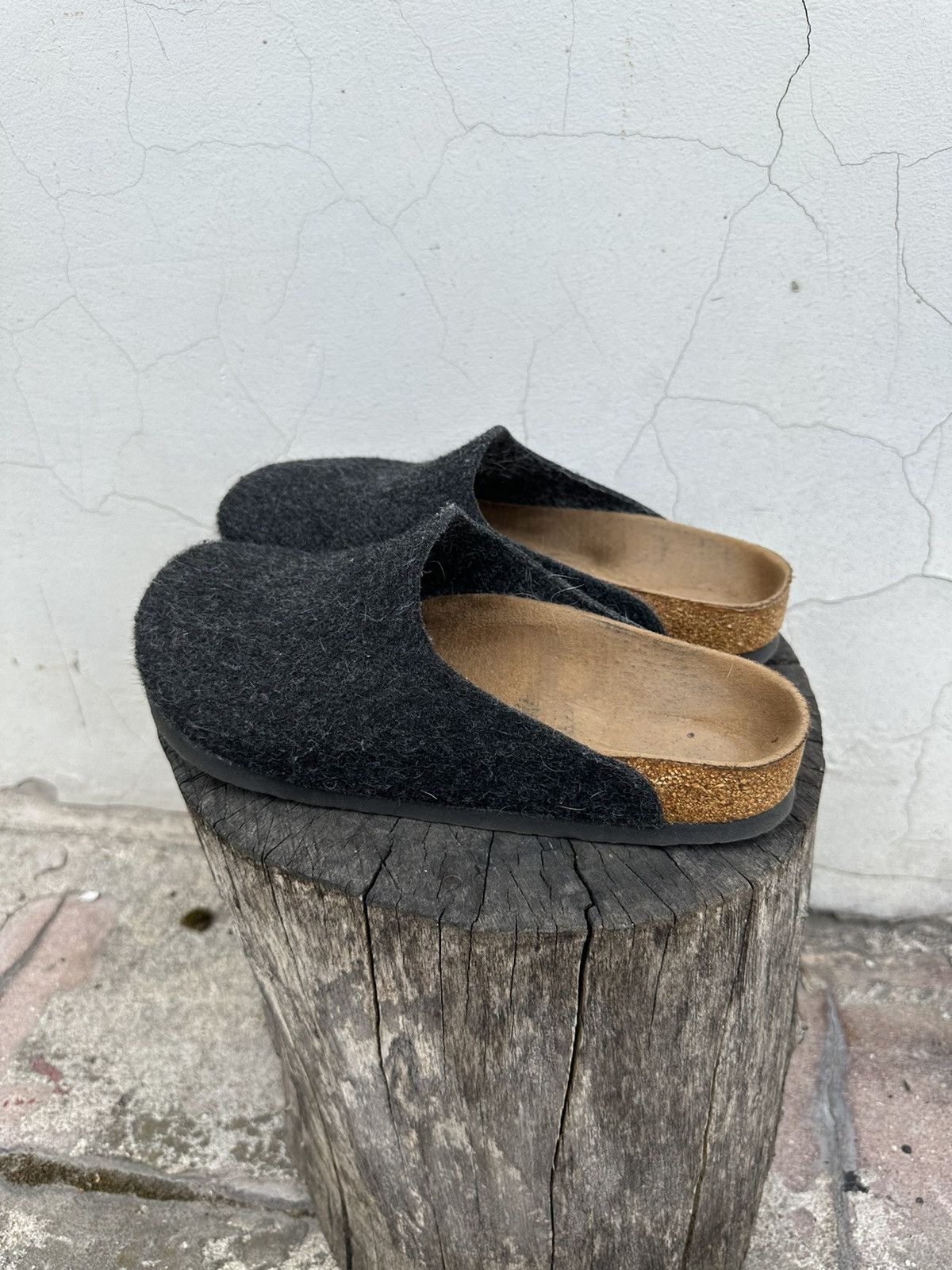 Birkenstock × Vintage Birkenstock Boston Wool Sandals Slippers Size US 8 / IT 38 - 3 Thumbnail