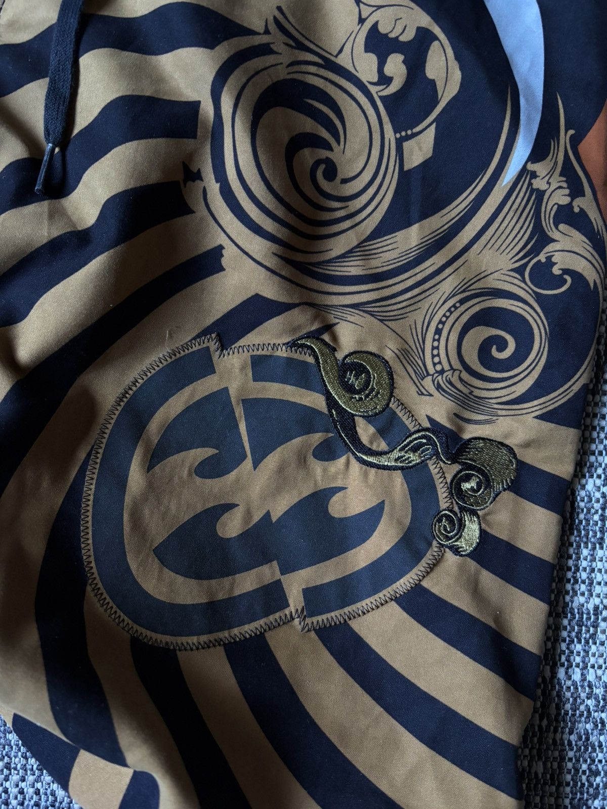 Billabong Billabong Vintage Hypnotic Optical Illusion Board Shorts Size US 30 / EU 46 - 5 Thumbnail