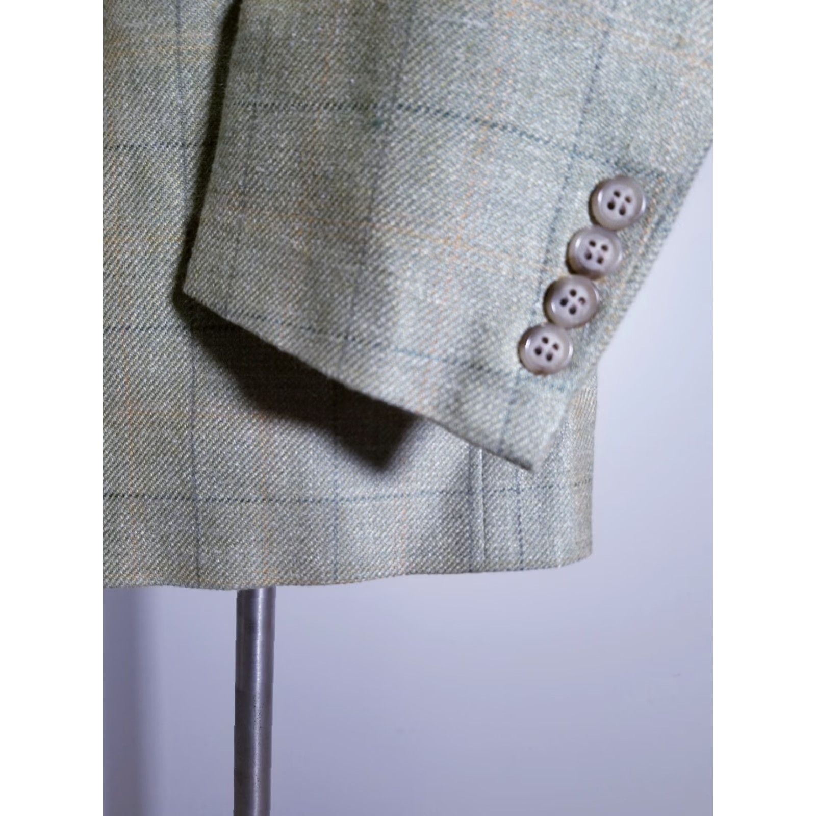 Brooks Brothers BROOKS BROTHERS Blazer Single-Breasted 2-Button Wool Tweed Windowpane Multicolor 42L Mens Jacket Westgate? Size 42R - 3 Thumbnail