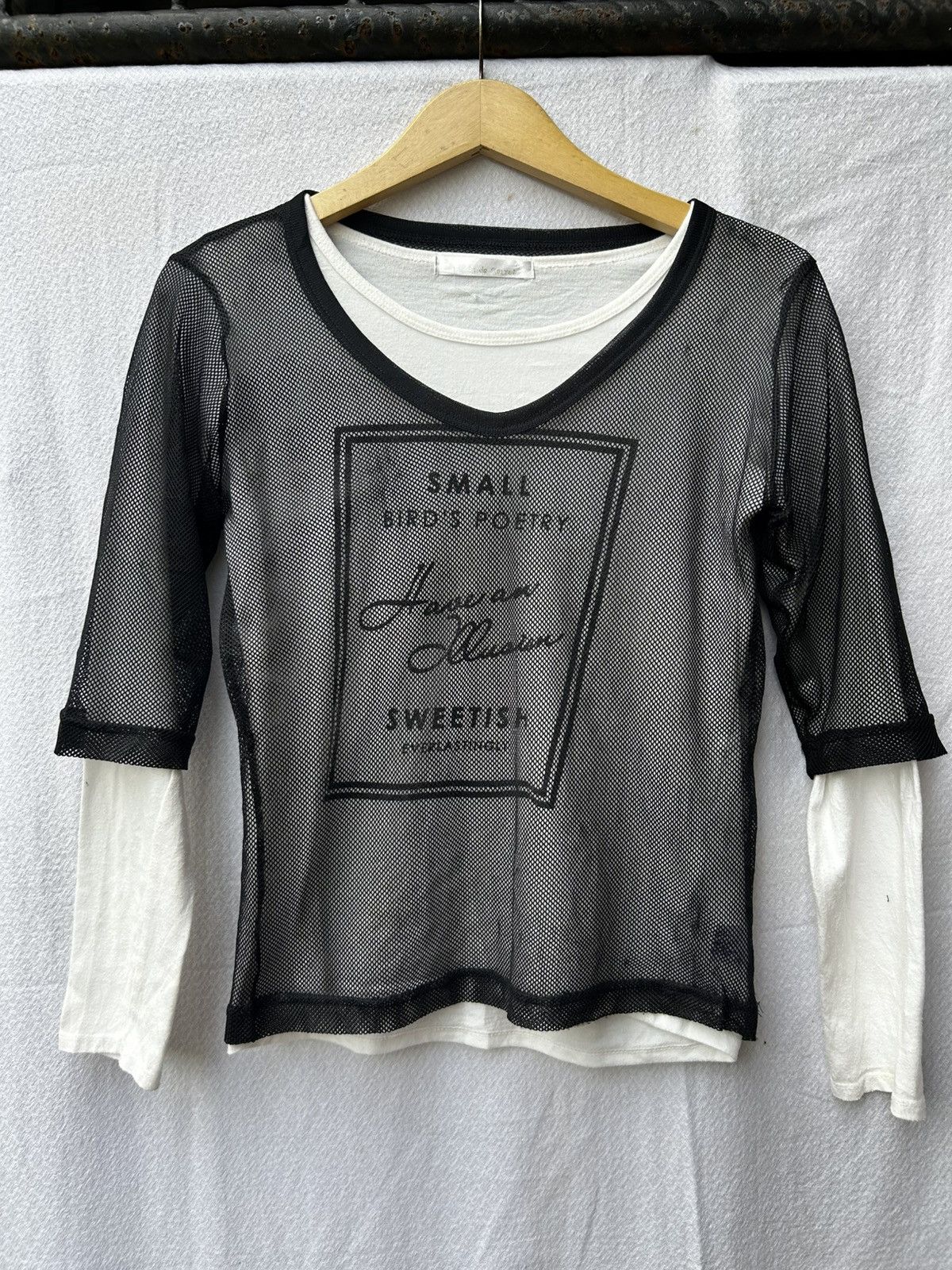 Japanese mesh top style jean paul gaultier