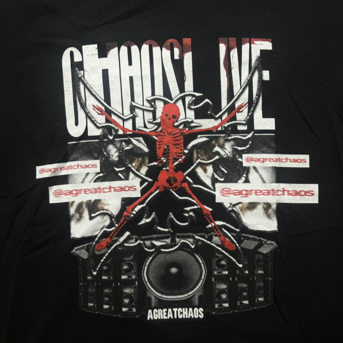 Ken Carson KEN CARSON “ CHAOS LIVE “ OFFICIAL MERCH TOUR 2024 Size US M / EU 48-50 / 2 - 5 Thumbnail