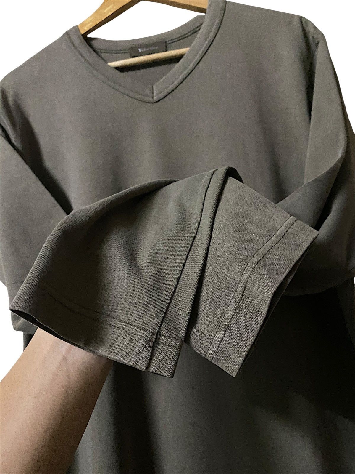 Yohji Yamamoto Yohji Yamamoto Archive Olive Plain Longsleeve Y's For Men Size US L / EU 52-54 / 3 - 4 Thumbnail