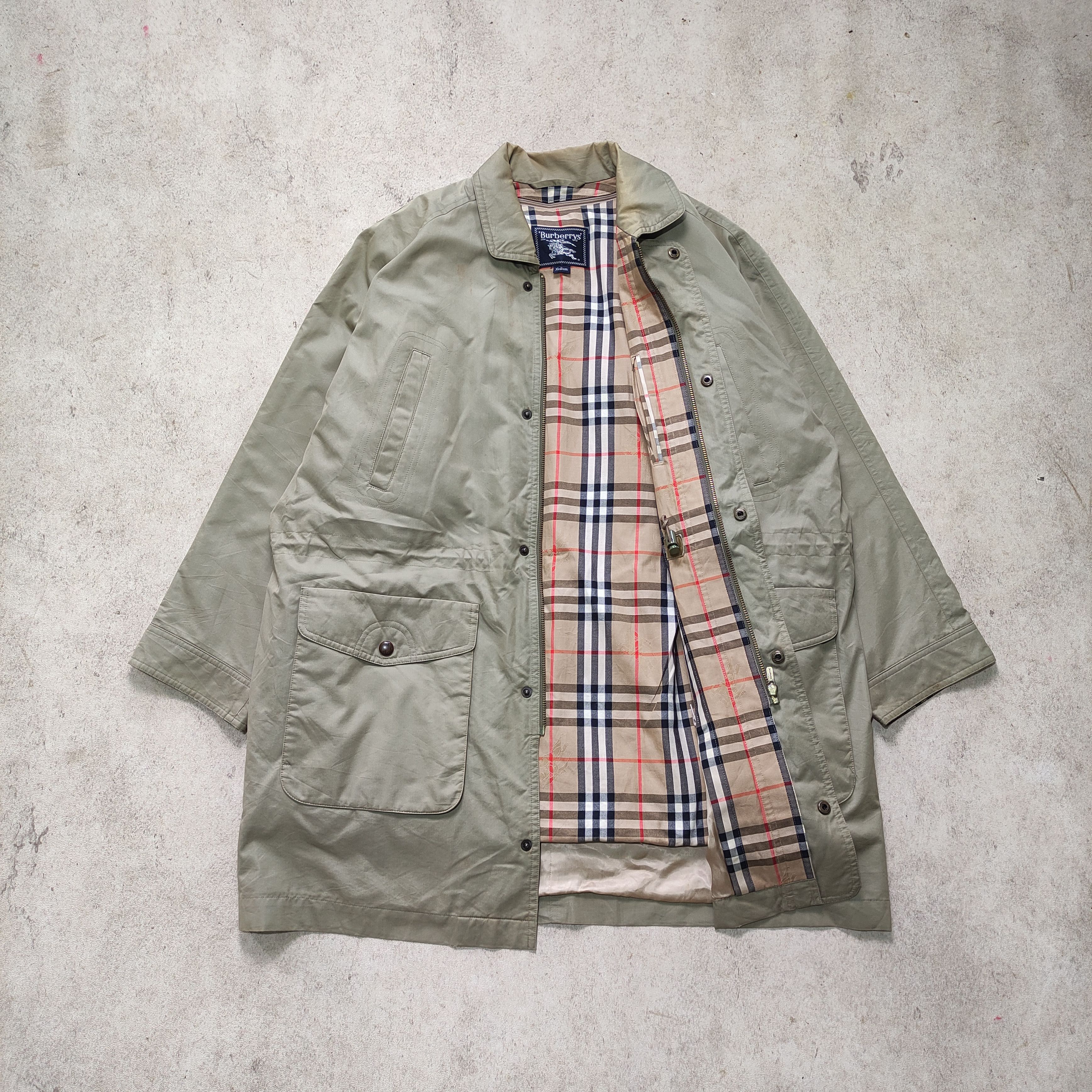 Burberry Burberry Vintage Coat – Detachable Down Liner 90s Size US M / EU 48-50 / 2 - 1 Thumbnail