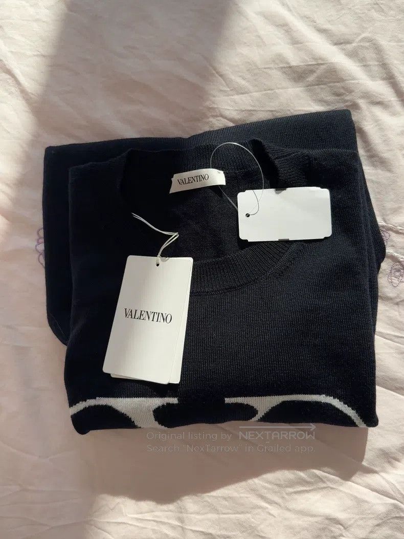 Valentino Valentino Men's logo sweater Size US XXL / EU 58 / 5 - 3 Thumbnail