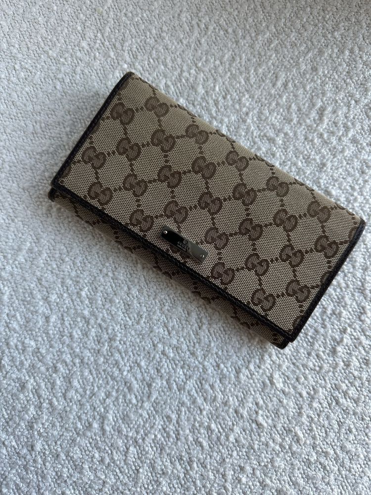 Gucci Gucci Canvas Wallet Size ONE SIZE - 1 Thumbnail