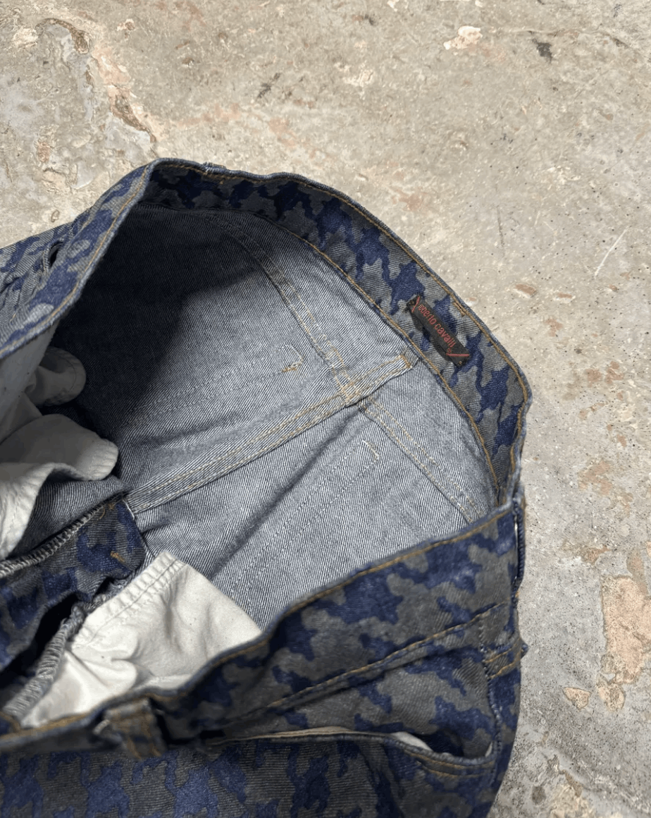 Roberto Cavalli FW 2000 Roberto Cavalli Raw Denim Pants Size US 32 / EU 48 - 8 Thumbnail