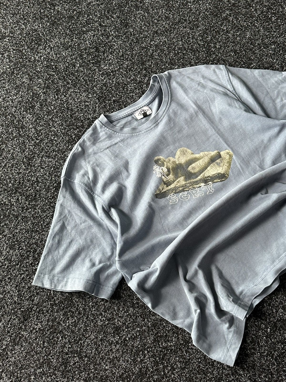 Designer × SCRT RARE ITEM🚨 SCRT BAGGY OVERSIZED RAP TEE TRAVIS STREETWEAR Size US M / EU 48-50 / 2 - 2 Thumbnail