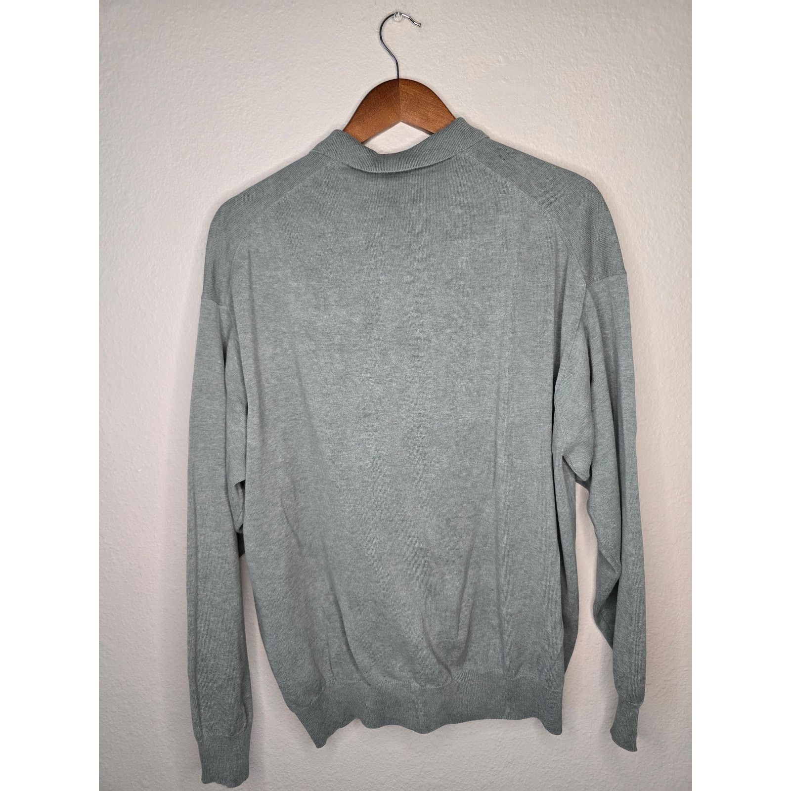 Greg Norman Greg Norman Sweatshirt Golf Polo XL Gray Long Sleeve Sweater Size US XL / EU 56 / 4 - 7 Thumbnail