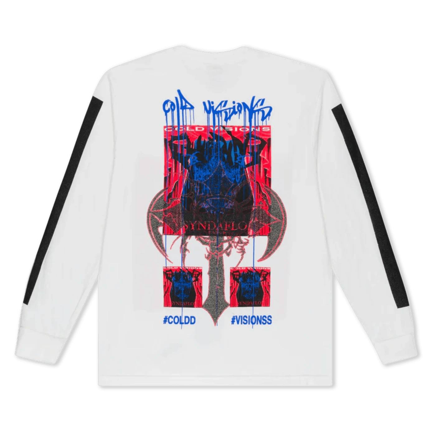 Drain Gang Bladee Syndaflod White Long Sleeve Size US S / EU 44-46 / 1 - 2 Thumbnail