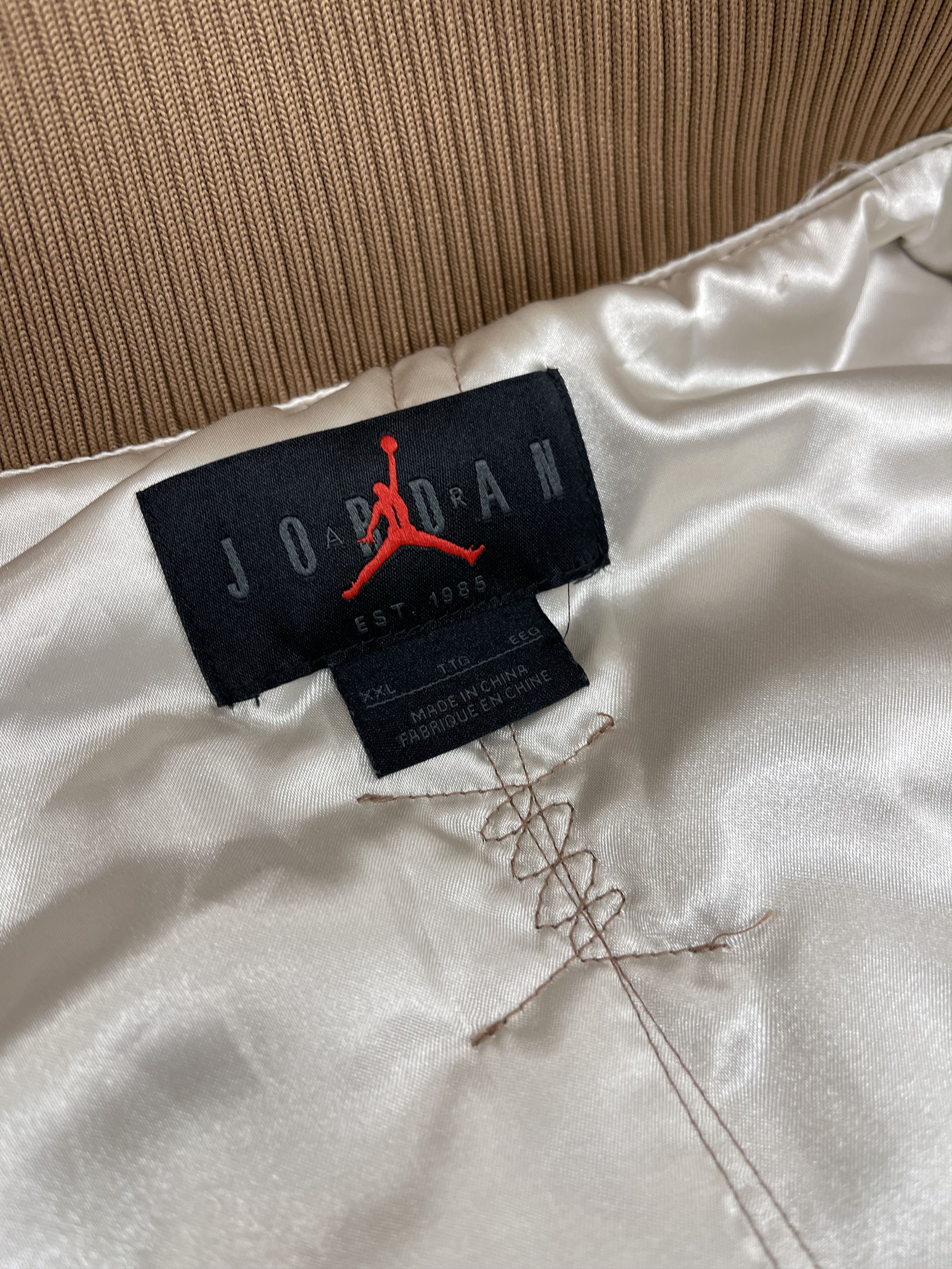 Jordan Brand × Travis Scott Travis Scott x Jordan Varsity Jacket Antique Brown Size US XXL / EU 58 / 5 - 6 Thumbnail