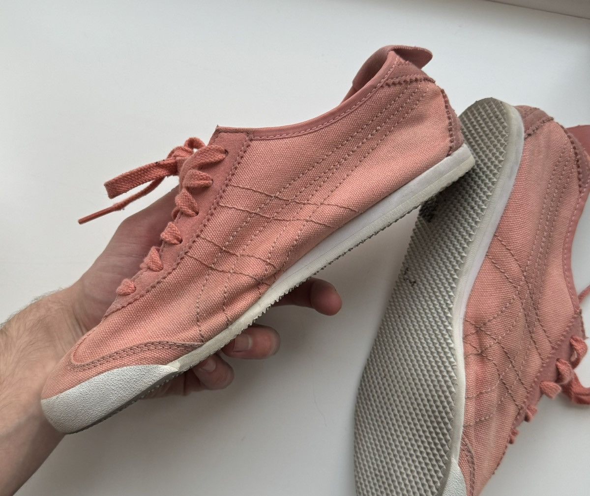 Asics × Vintage ASICS onitsuka tiger Mexico 66 coral EUR38/US7 sneaker shoes Size US 7 / IT 37 - 20 Thumbnail