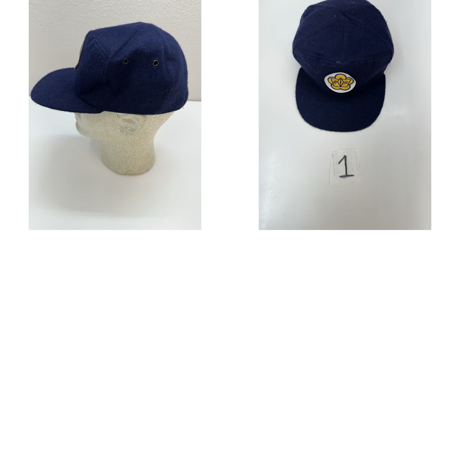 Vintage VINTAGE GS Eagle Hat BLUE Adjustable Cap Men Baseball Cap Casual Outdoor Retro Size ONE SIZE - 8 Thumbnail