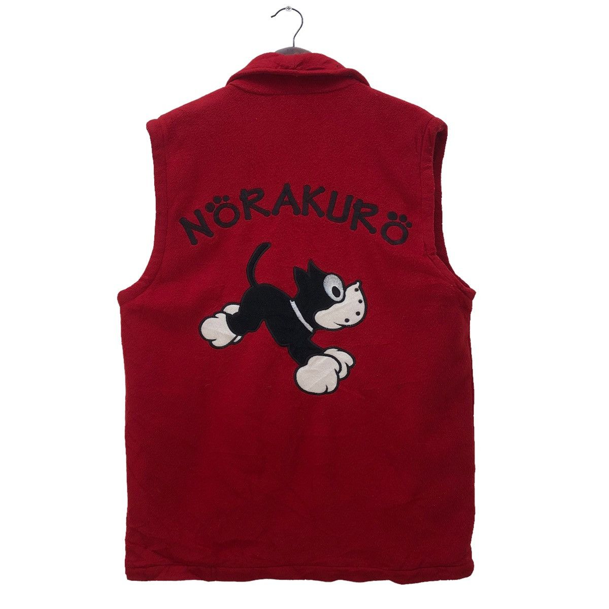 Anime Japanese Cartoon Anime Norakuro Fleece Vest Jacket Size US M / EU 48-50 / 2 - 2 Thumbnail