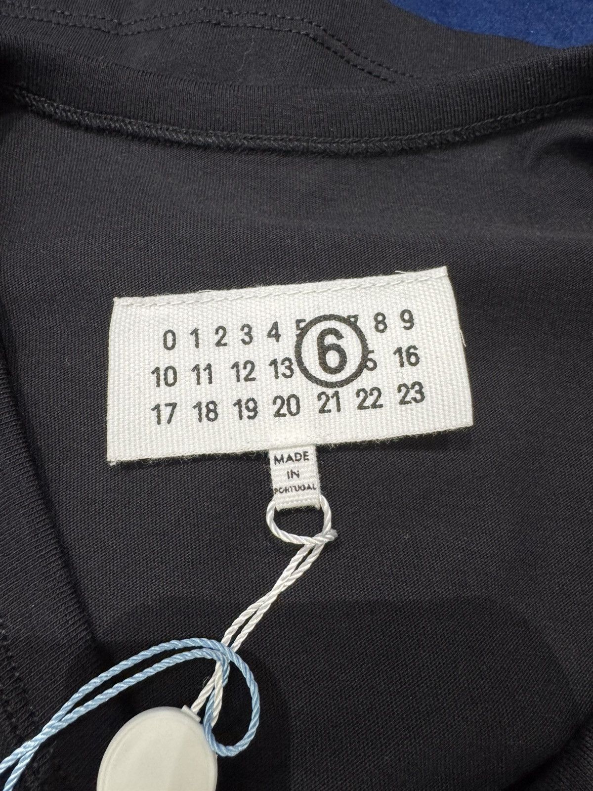 Maison Margiela NWT Number Logo Oversized Crew Neck T-Shirt - Black, S Size US S / EU 44-46 / 1 - 3 Thumbnail