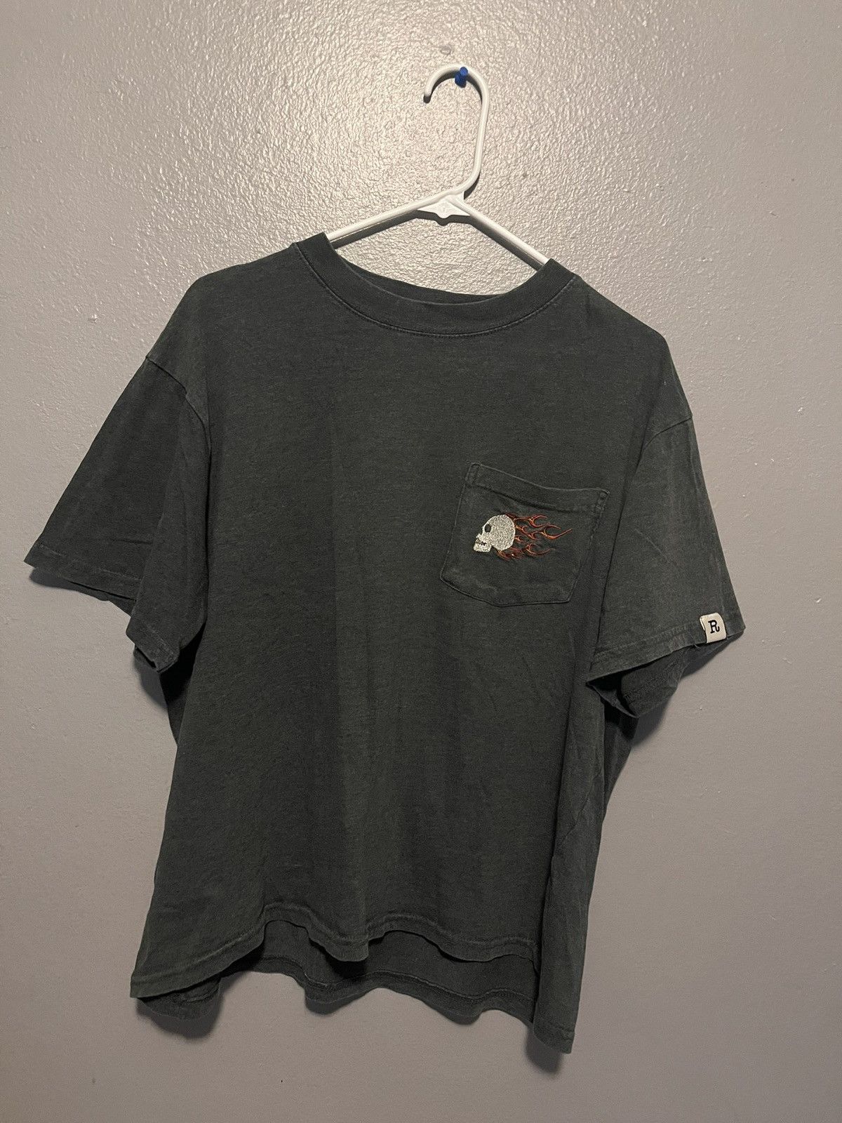 Other M - SKULL POCKET HEATHER GREY TEE Size US M / EU 48-50 / 2 - 1 Thumbnail