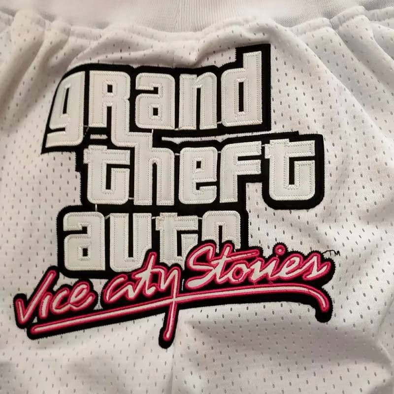 Japanese Brand × Vintage breathable gta vice basketball shorts Size US 36 / EU 52 - 4 Thumbnail