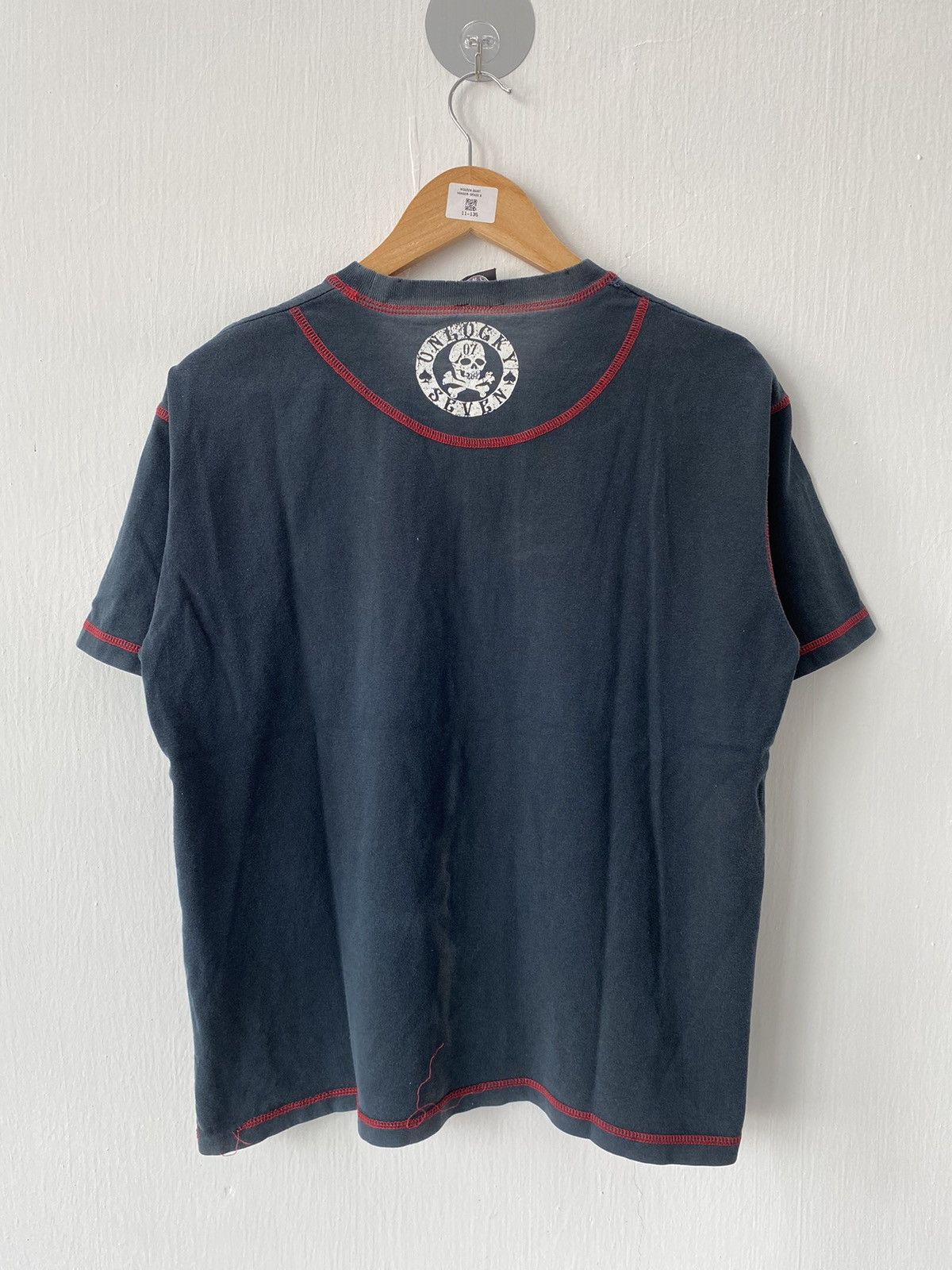 Japanese Brand Seven Zero One Skull T-shirt Size US S / EU 44-46 / 1 - 7 Thumbnail