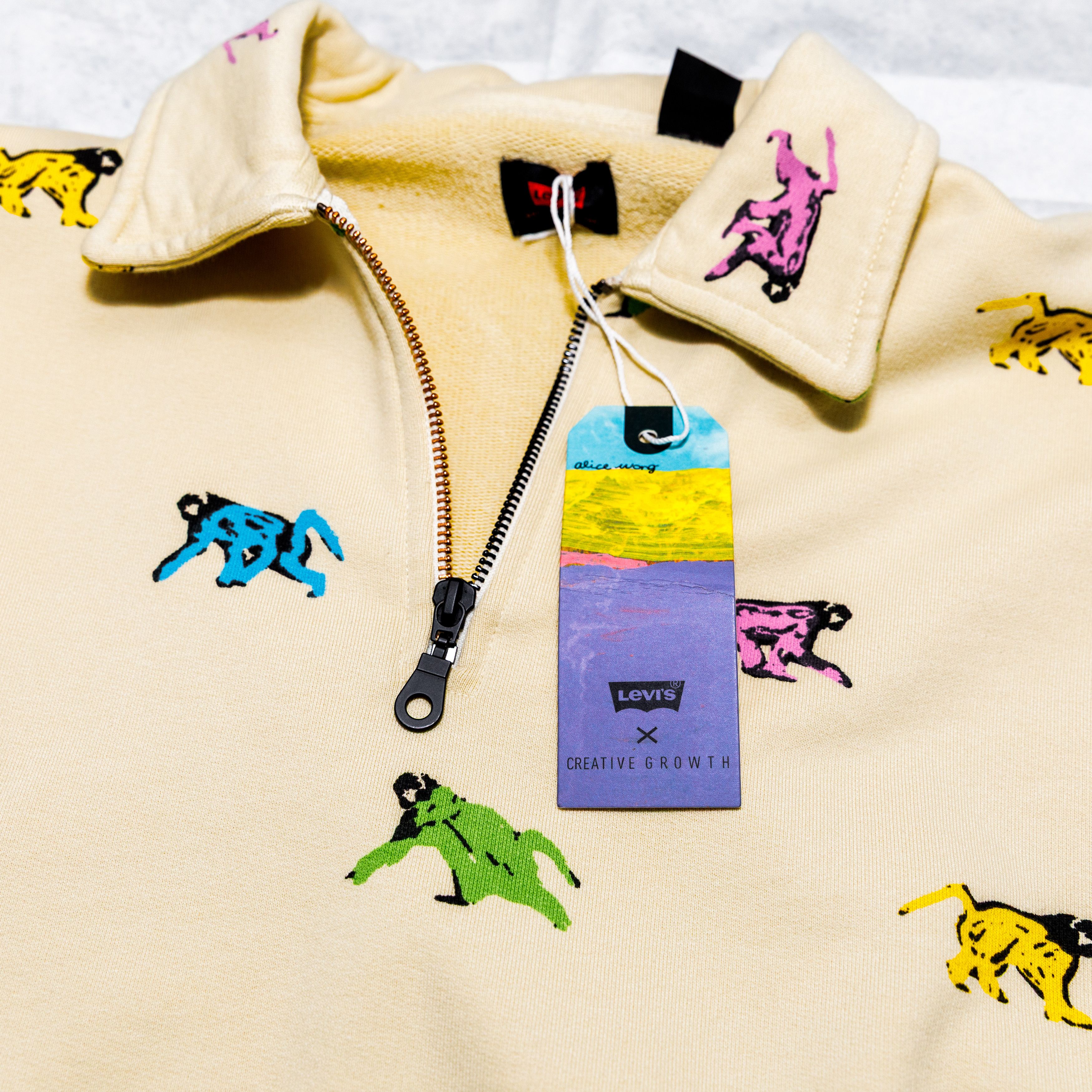 Levi's Levi’s x Creative Growth Skate SweatShirt Monkeys Small Size US S / EU 44-46 / 1 - 3 Thumbnail