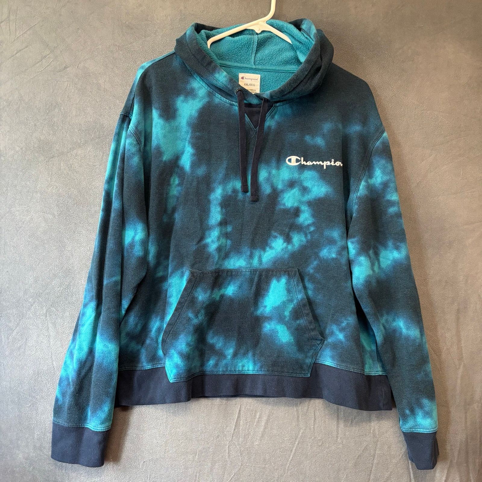 Champion Champion Hoodie Sweatshirt Tie Dye Universe Hippie Boho Size US XXL / EU 58 / 5 - 1 Thumbnail
