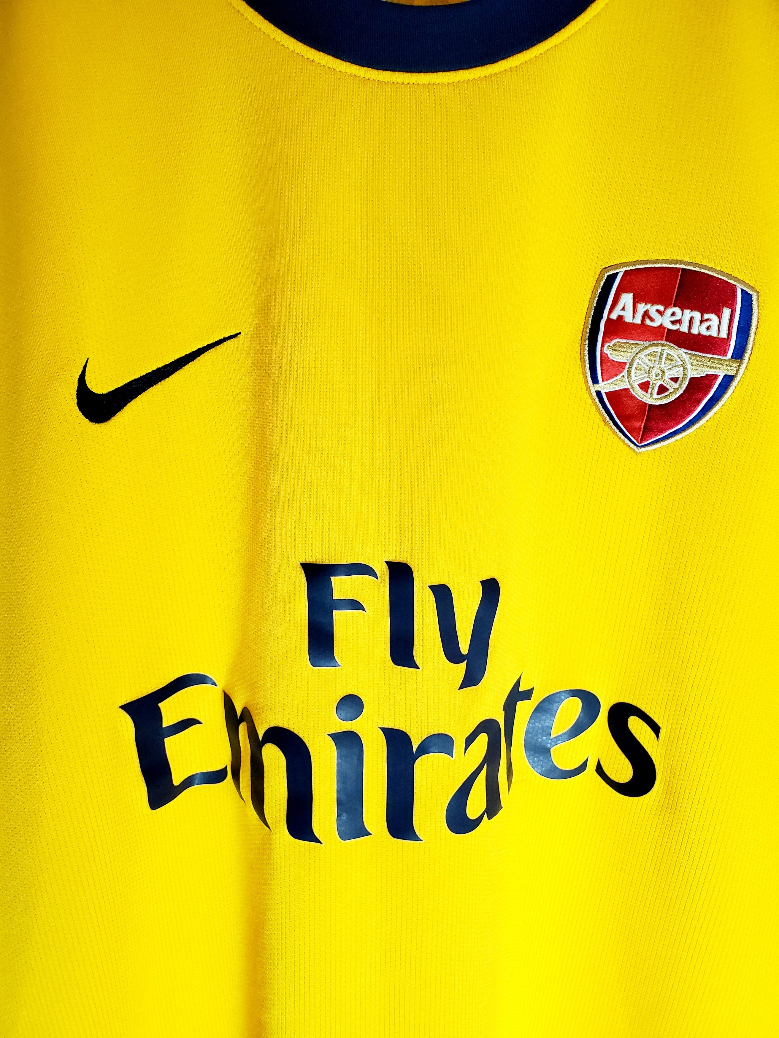 Arsenal London 2008 2009 Away Vintage Jersey Size Xl
