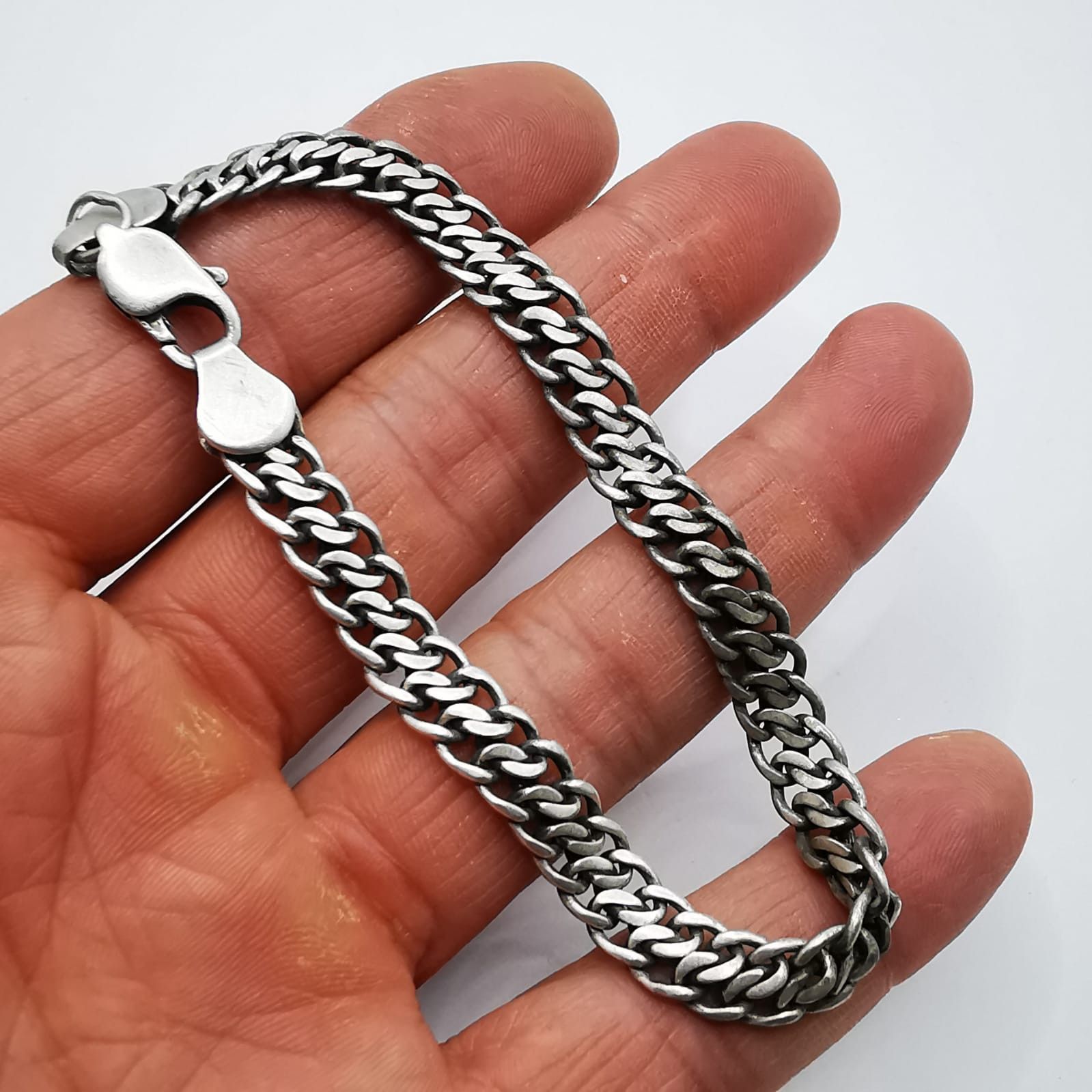 Sterling Silver Vintage Chic Bracelet Jewelry, 925 Sterling Silver 20,90g Size ONE SIZE - 3 Thumbnail