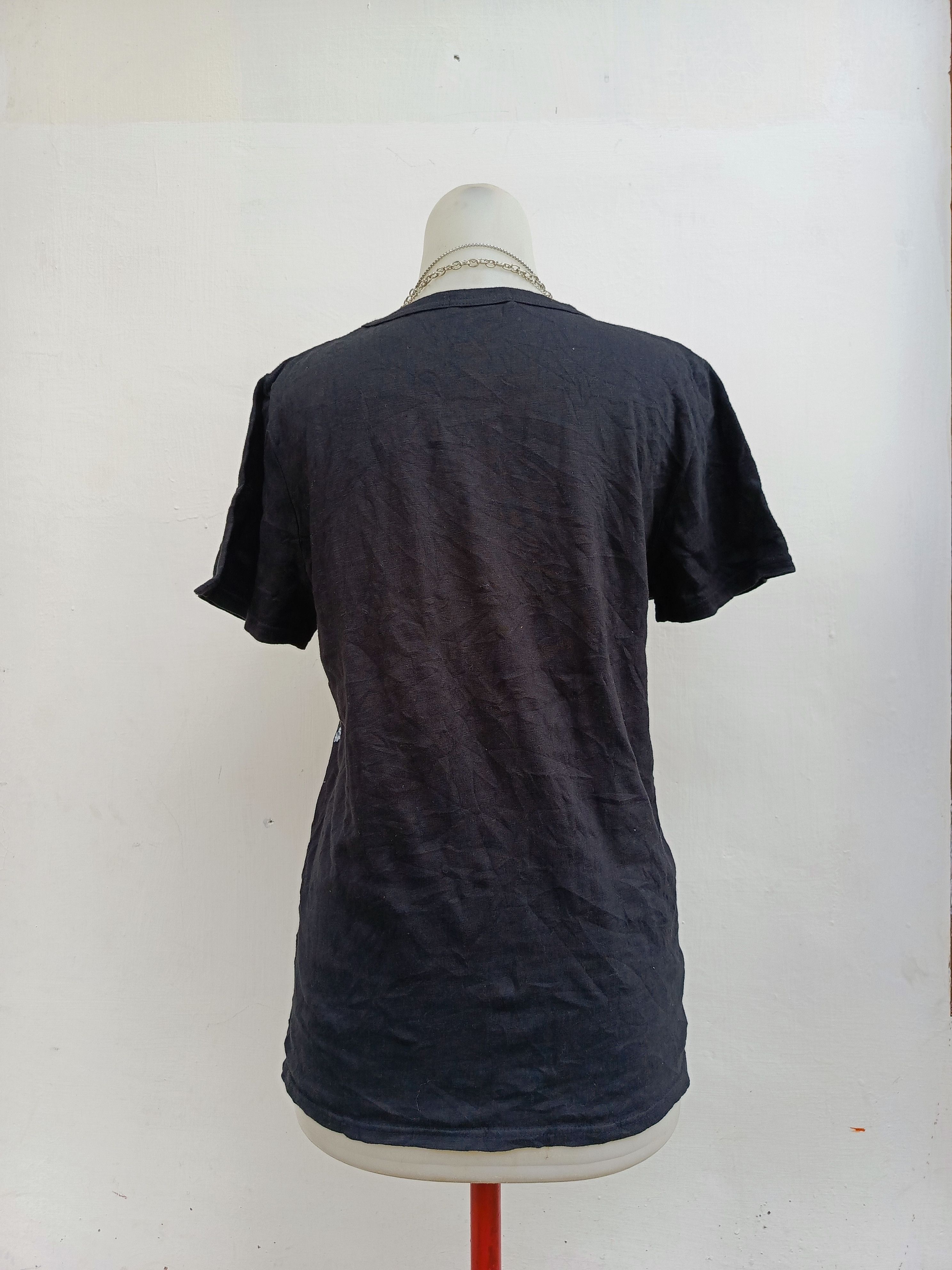 Japanese Brand Cookie House Floral Script Print T-Shirt Size L / US 10 / IT 46 - 5 Thumbnail