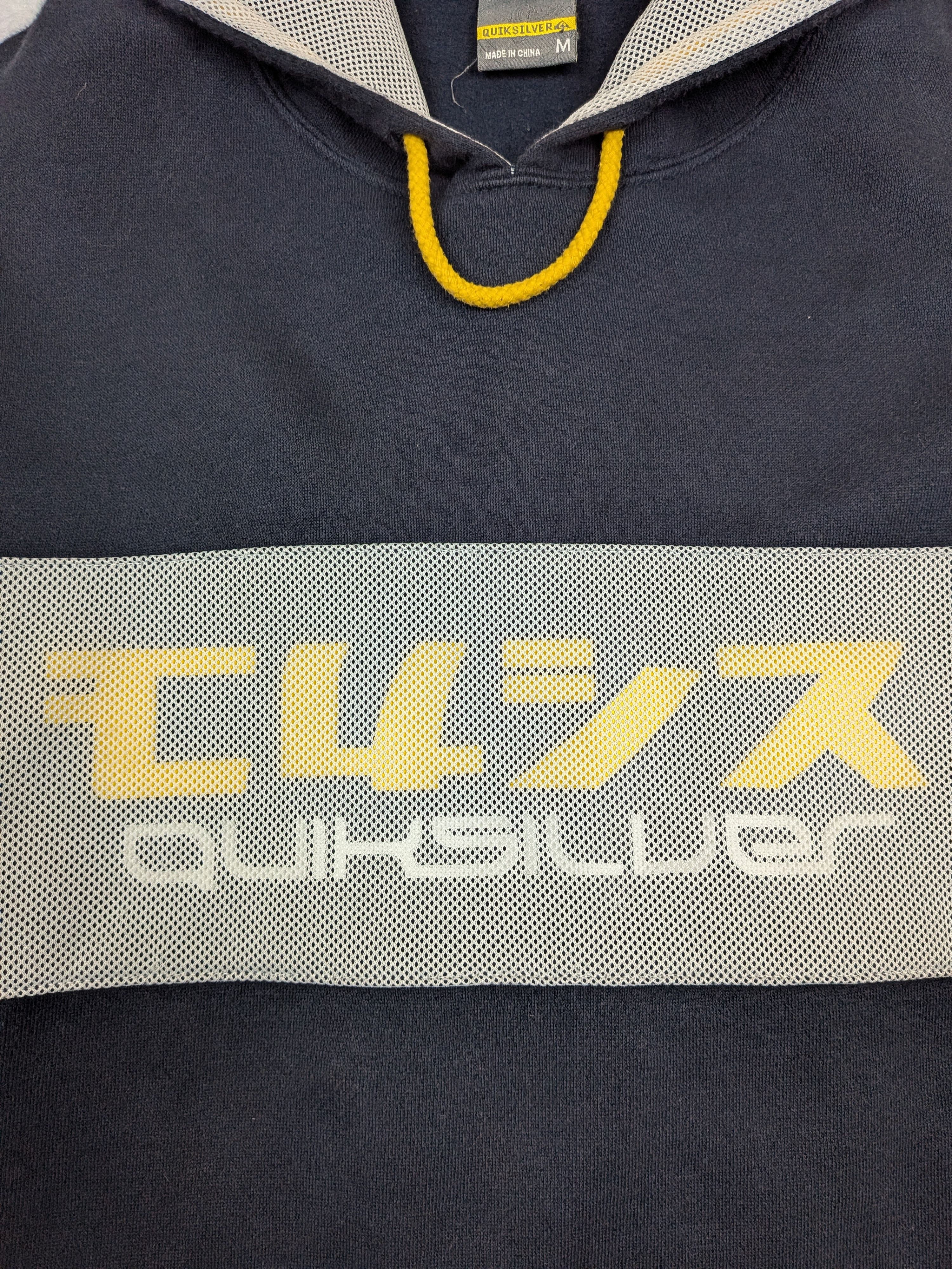 Quiksilver Quiksilver Vintage Y2K Japan Style Mesh Hoodie Size M/L Size US M / EU 48-50 / 2 - 5 Thumbnail