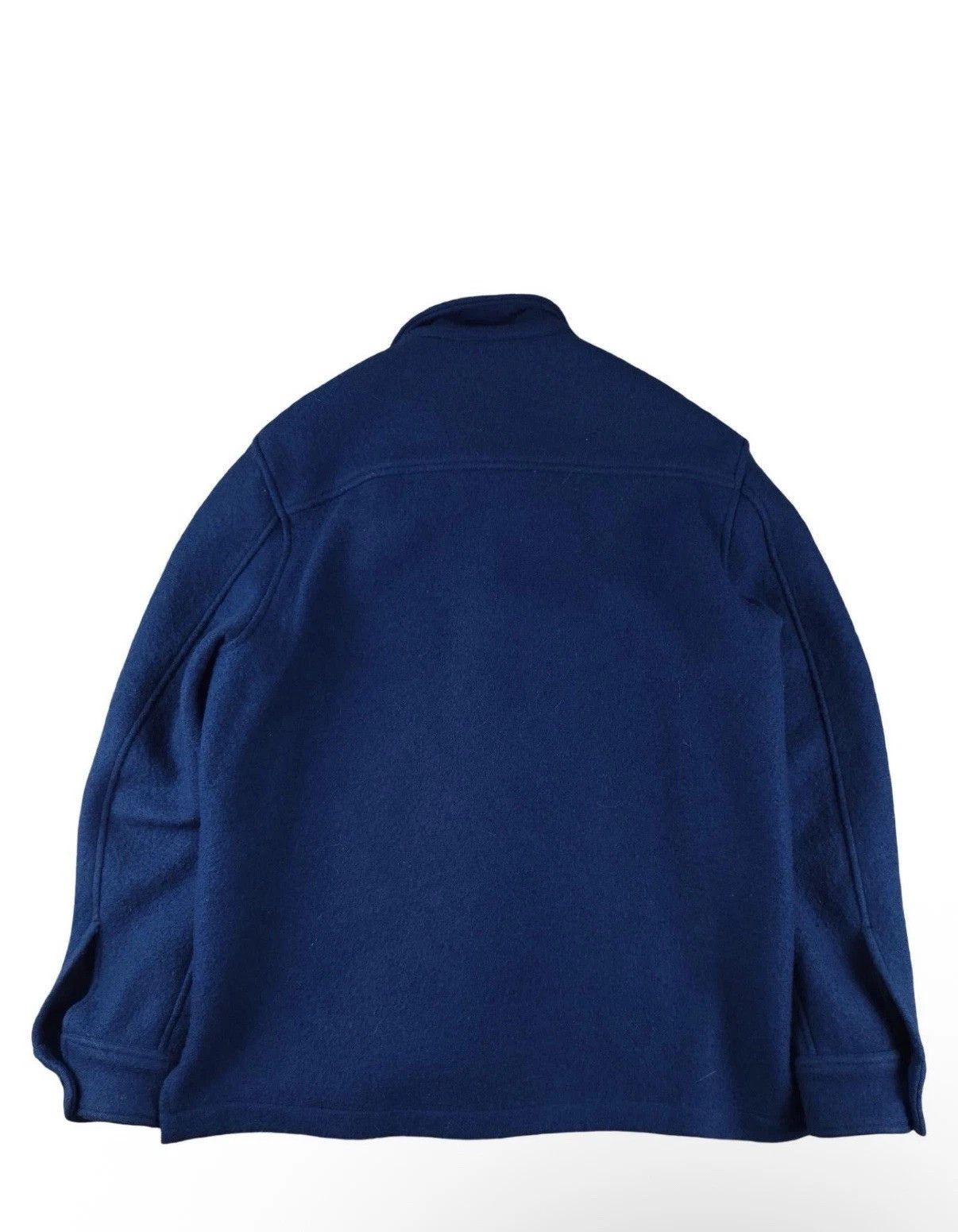 Sandro Sandro Boiled wool overshirt Jacket Large Size US L / EU 52-54 / 3 - 4 Thumbnail