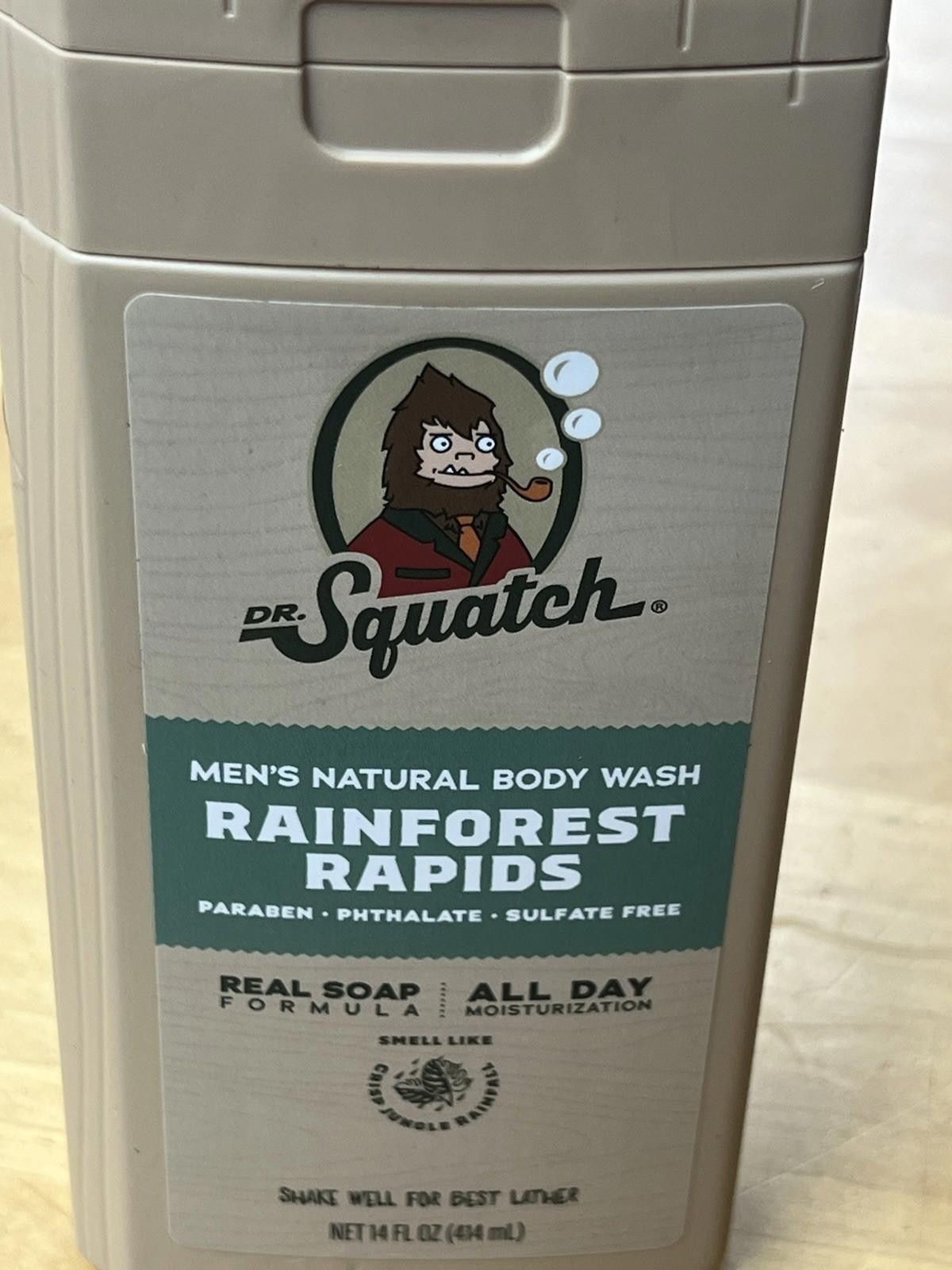 Other Dr. Squatch rainforest Rapids Men’s 14oz Natural Body Wash Size ONE SIZE - 1 Thumbnail