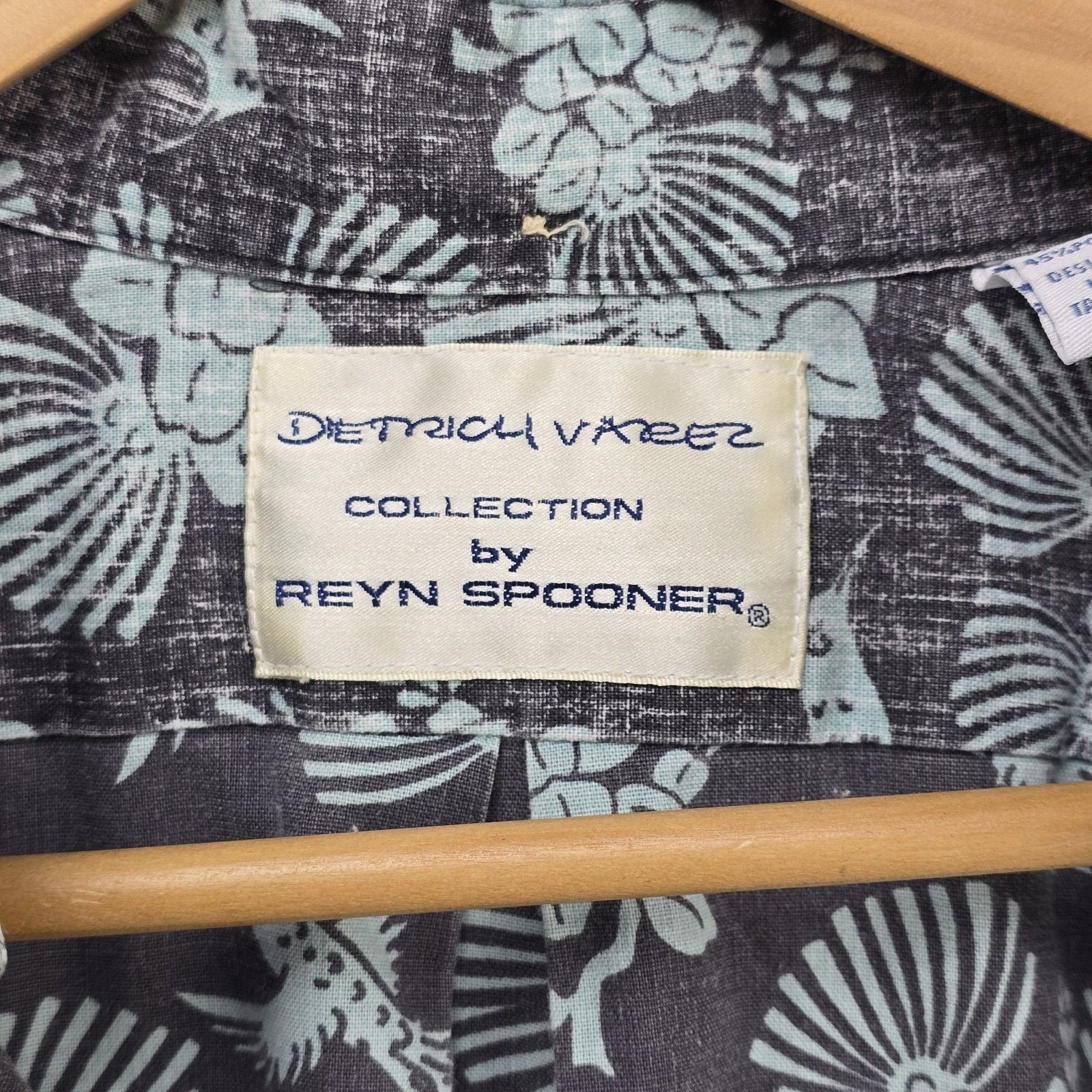 Reyn Spooner Vtg Reyn Spooner Dietrich Varez Hawaiian Shirt Large *FLAWS* Size US L / EU 52-54 / 3 - 5 Thumbnail