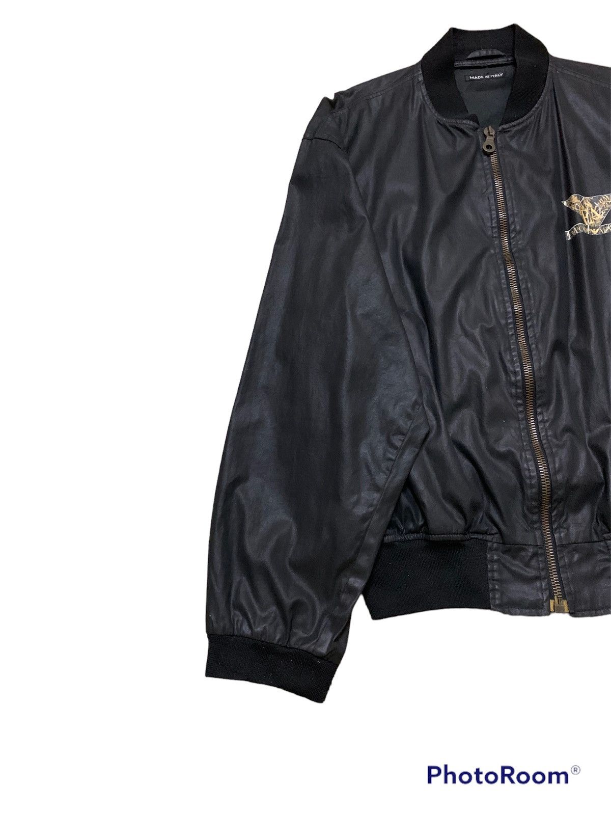 Emporio Armani *RARE*Bomber jacket Overlprint Satin Size US M / EU 48-50 / 2 - 5 Thumbnail