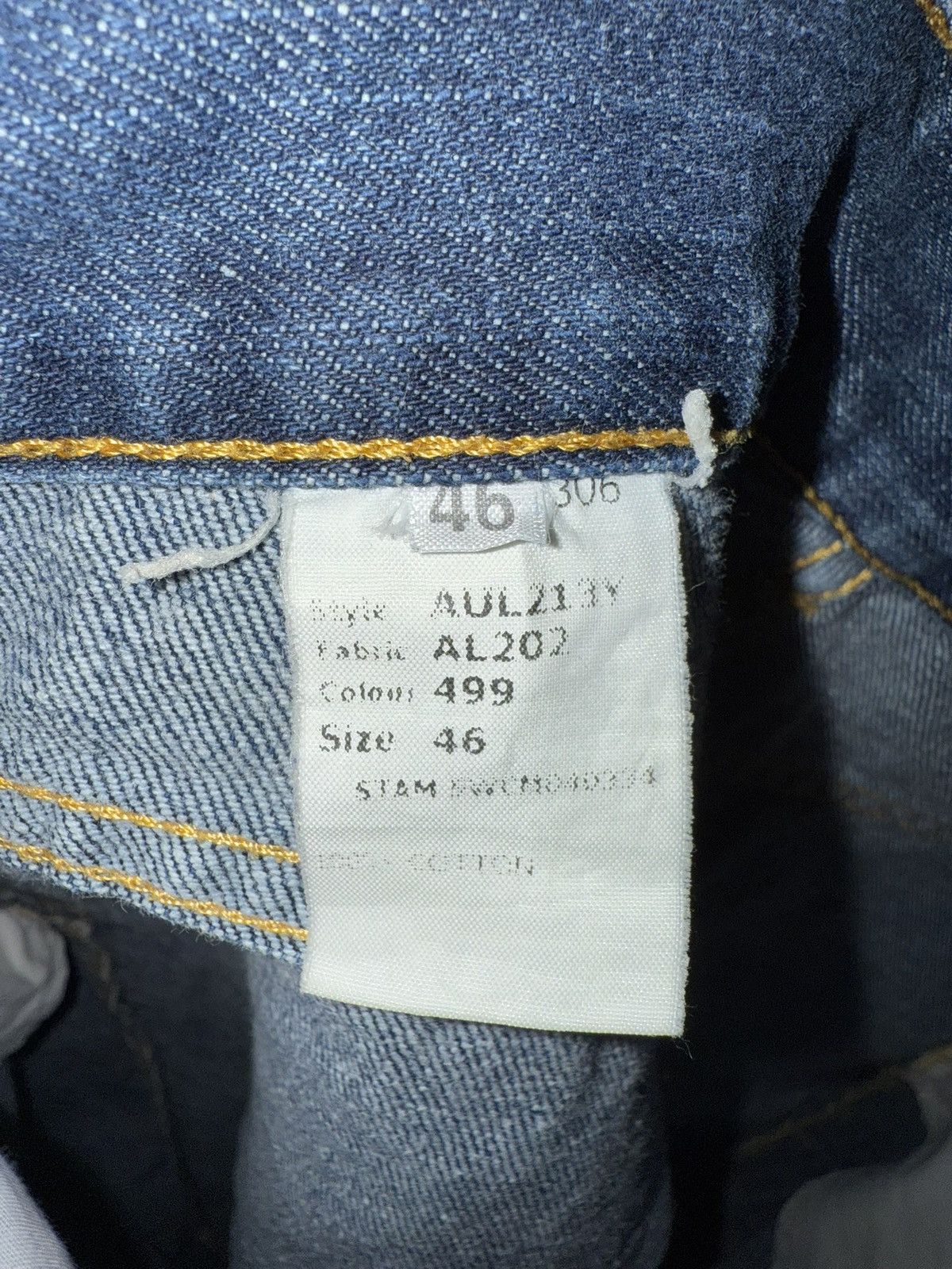 John Galliano × Vintage Joh Galliano Spelled Out Jeans Size US 30 / EU 46 - 4 Thumbnail