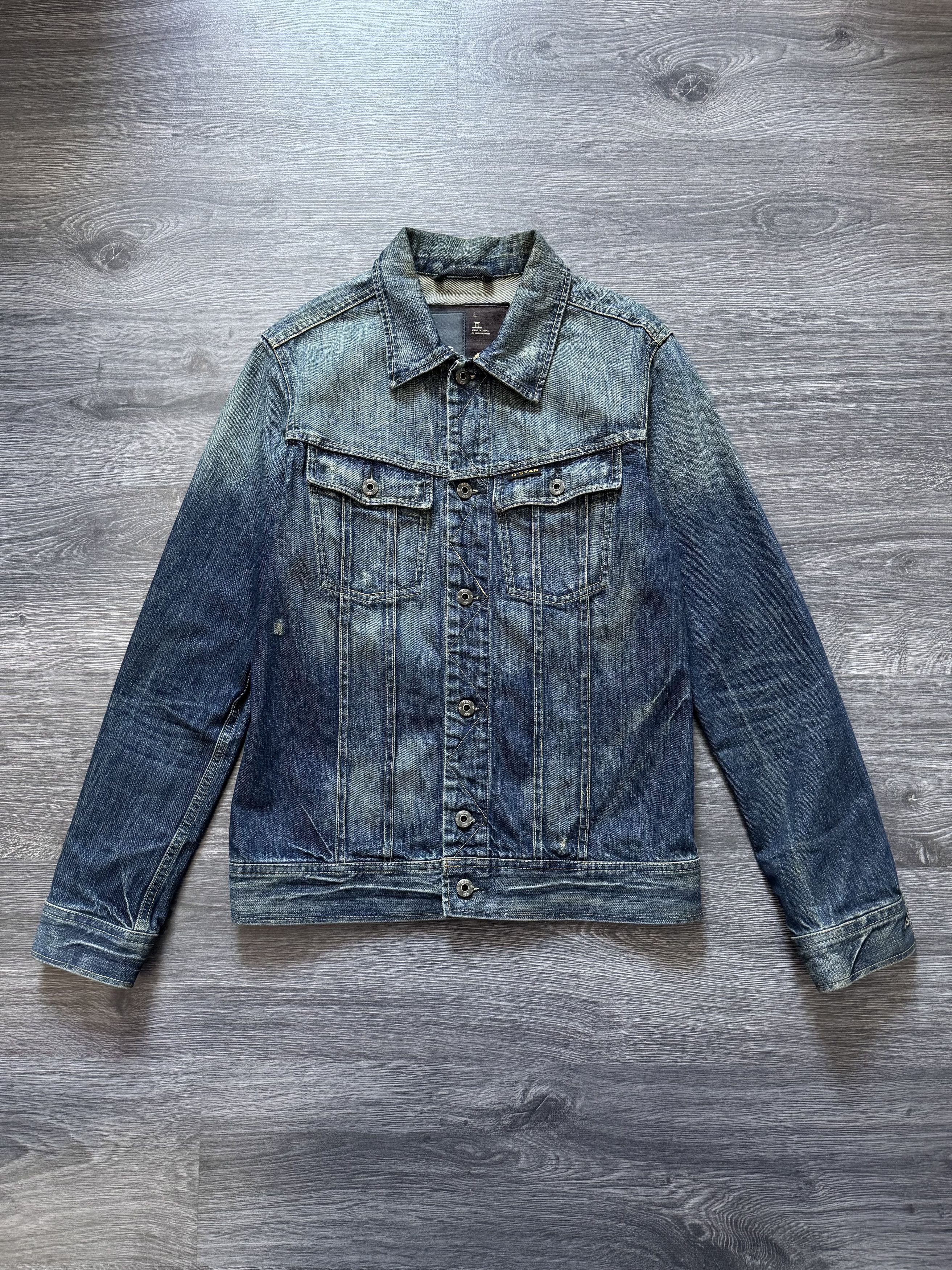 G-Star G-Star Raw slim tailor denim jacket dark indigo blue Size US M / EU 48-50 / 2 - 1 Thumbnail