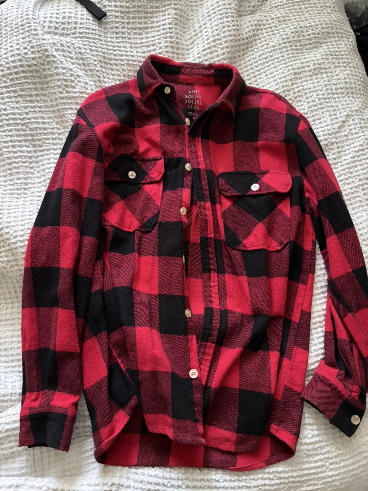 Anti Social Social Club ASSC Kkoch Flannel Size US S / EU 44-46 / 1 - 2 Thumbnail